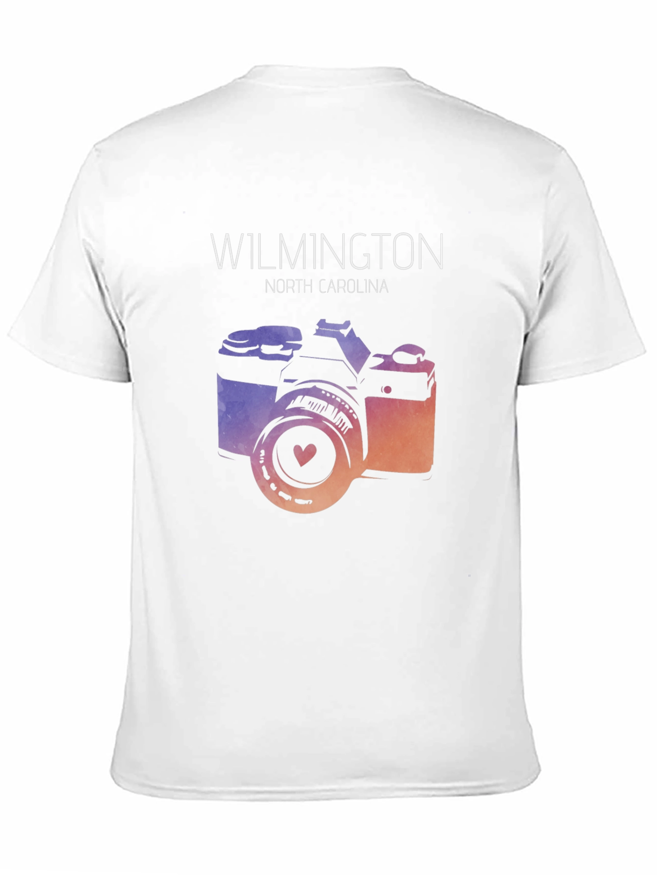 Wilmington NC Camera Graphic Tee