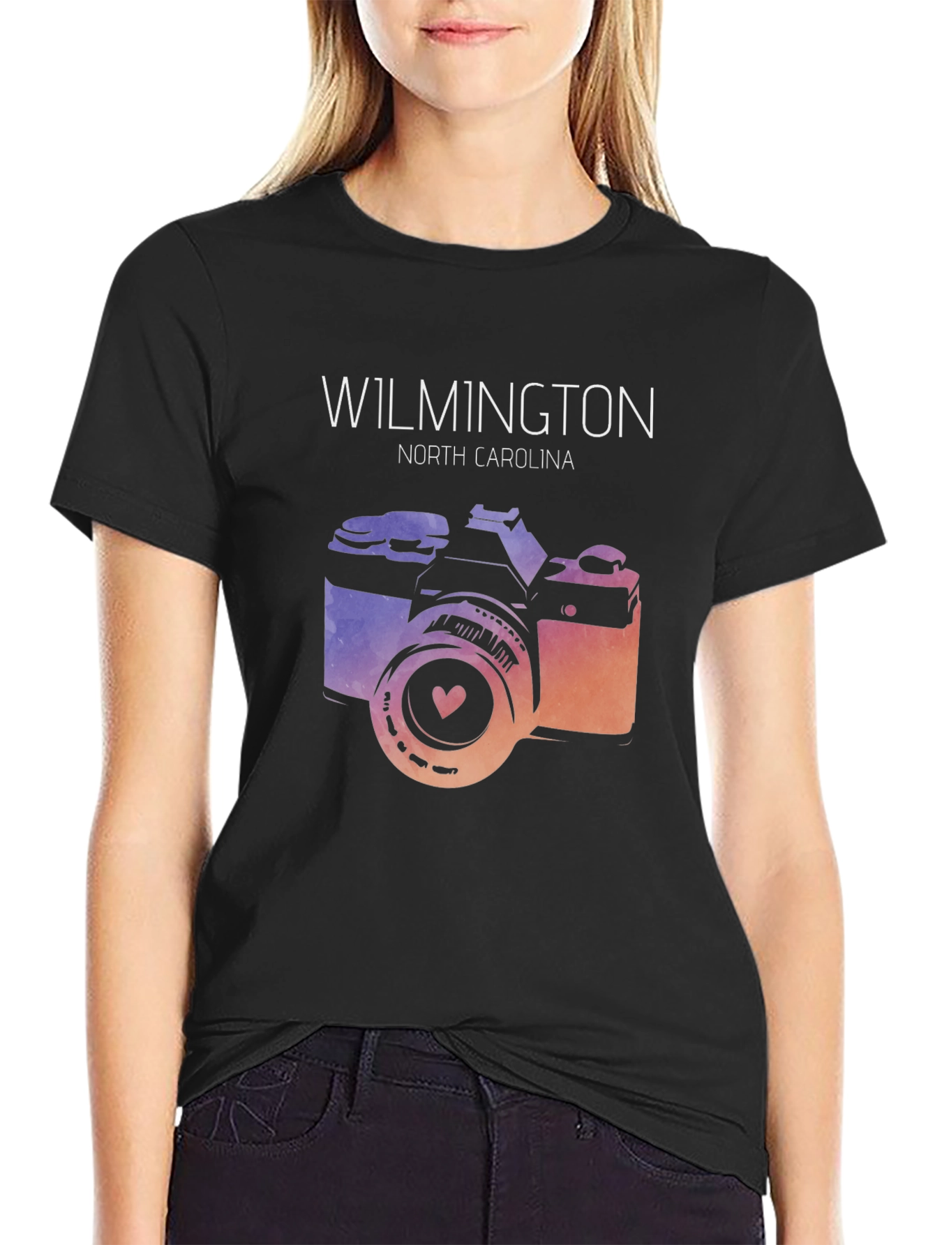 Wilmington NC Camera Graphic Tee