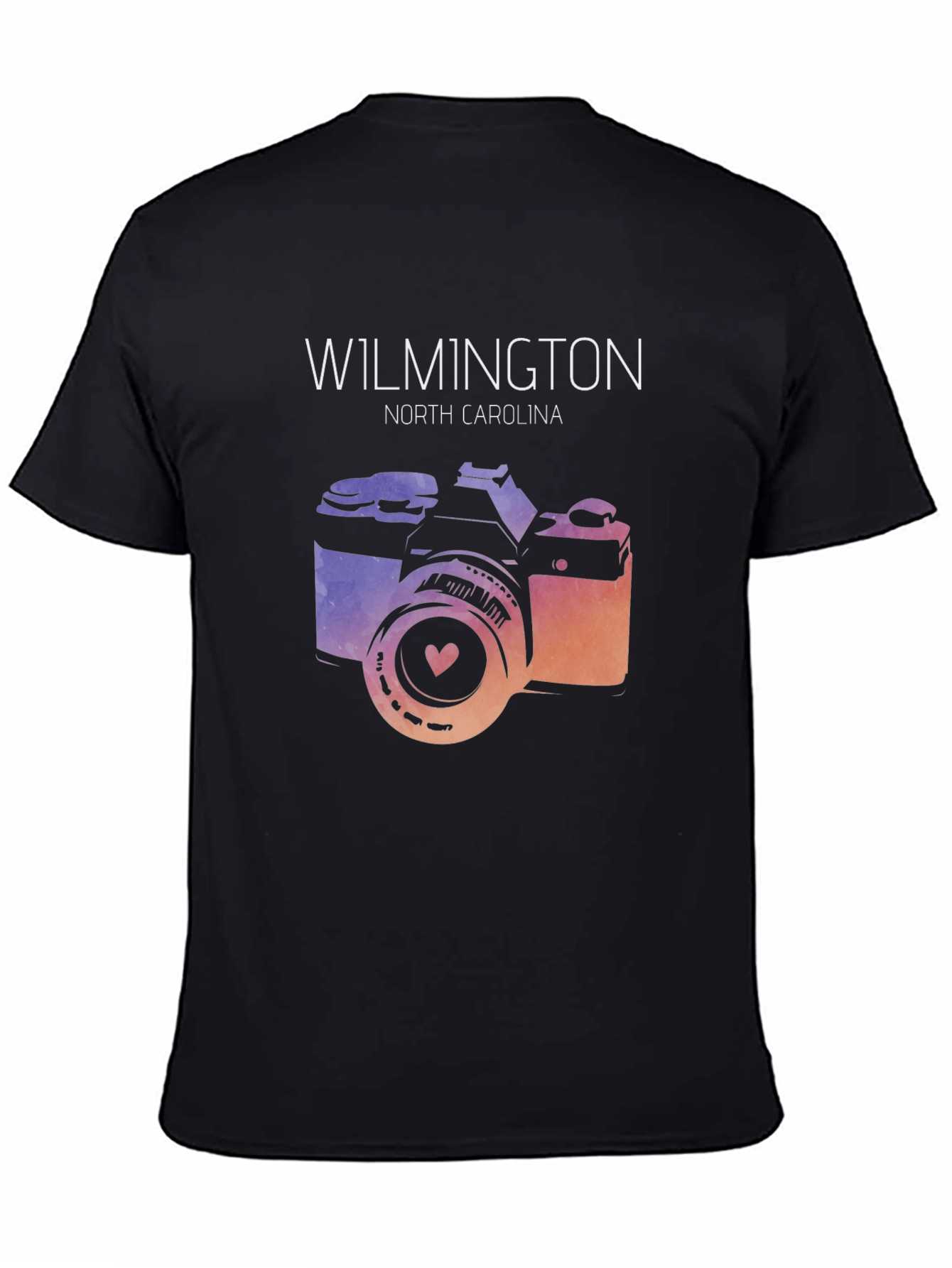 Wilmington NC Camera Graphic Tee