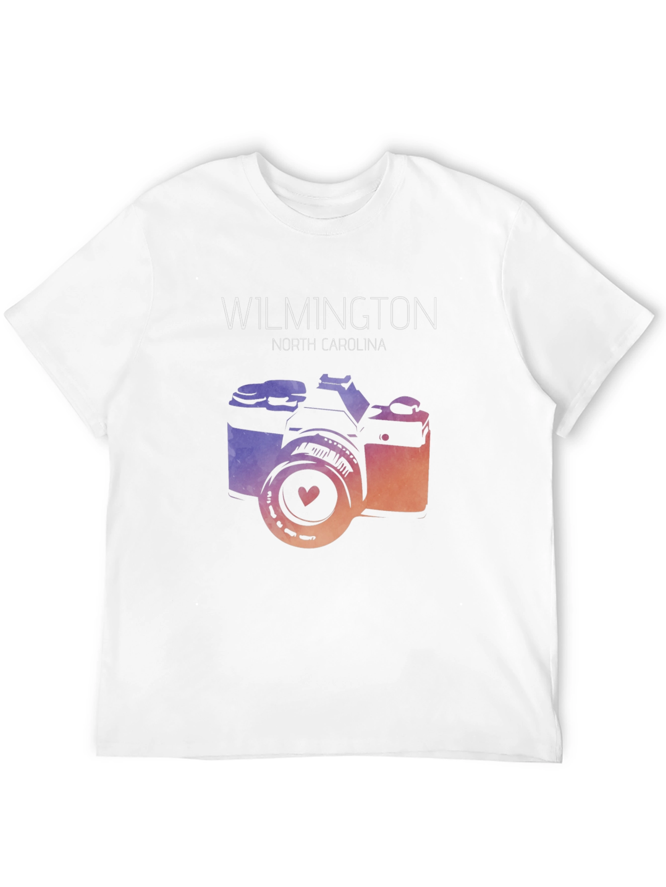 Wilmington NC Camera Graphic Tee