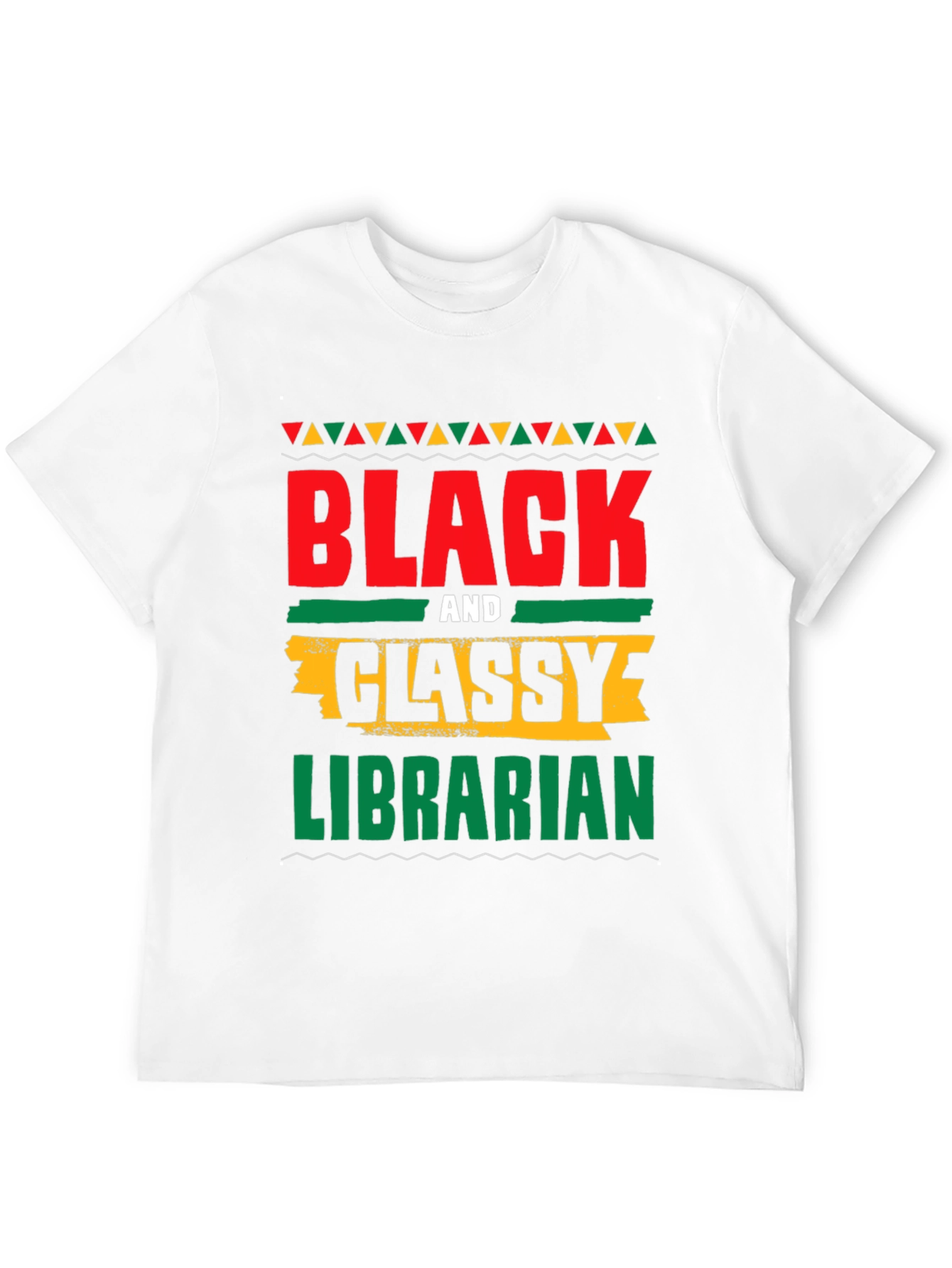 Black and Classy Librarian T-Shirt