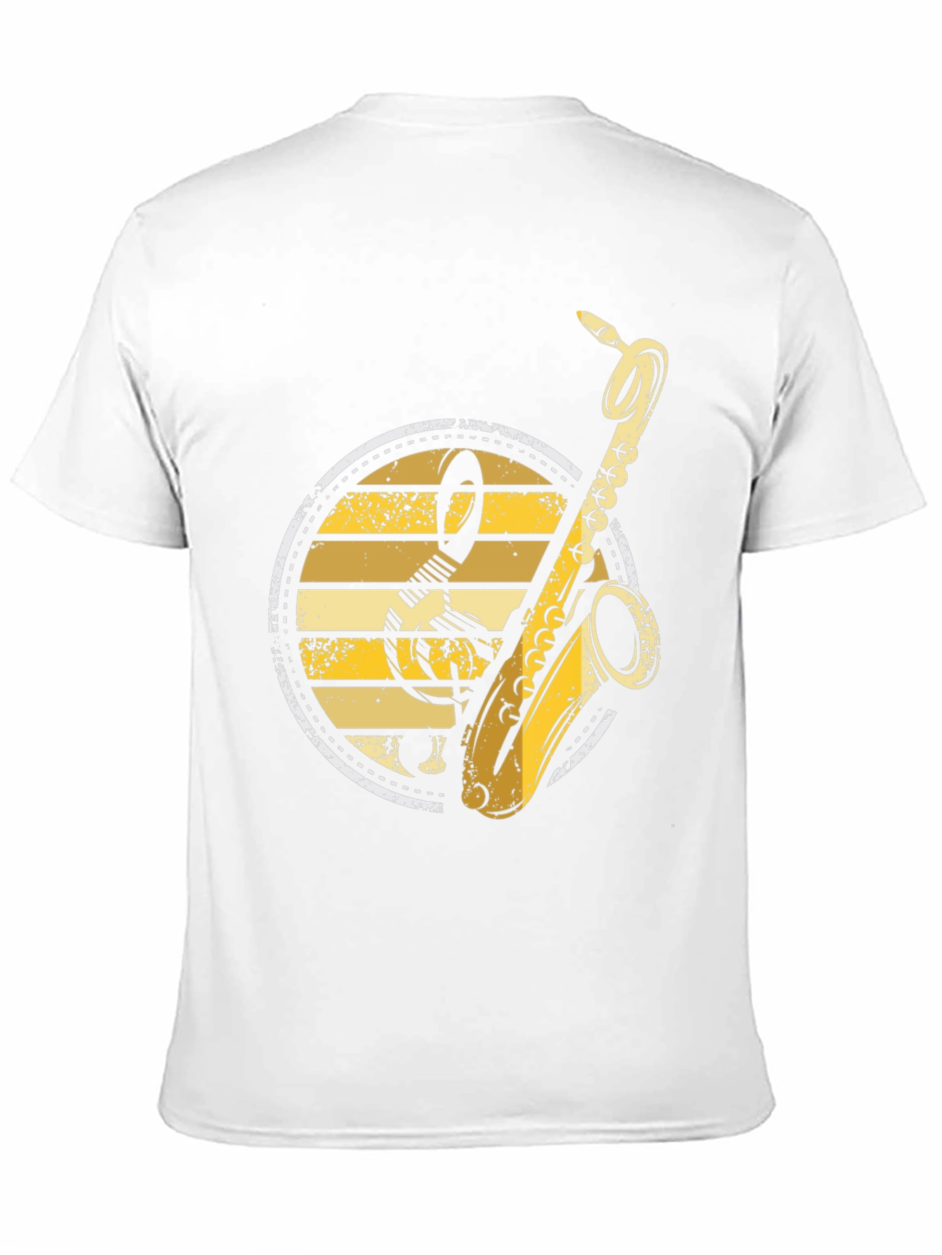 Saxophone Music T-Shirt - Retro Band Tee
