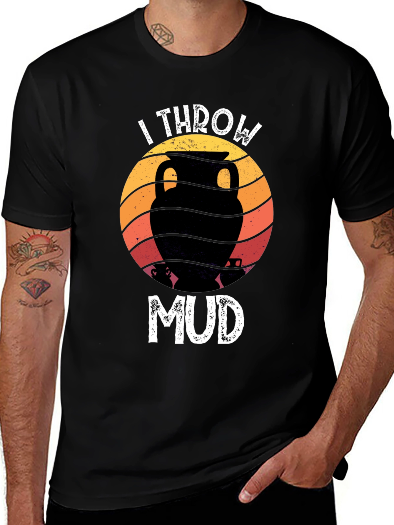 I Throw Mud Pottery T-Shirt