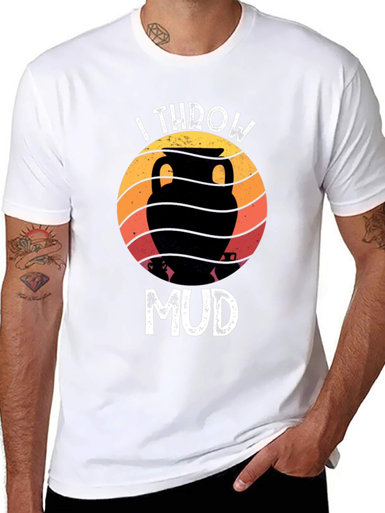 I Throw Mud Pottery T-Shirt