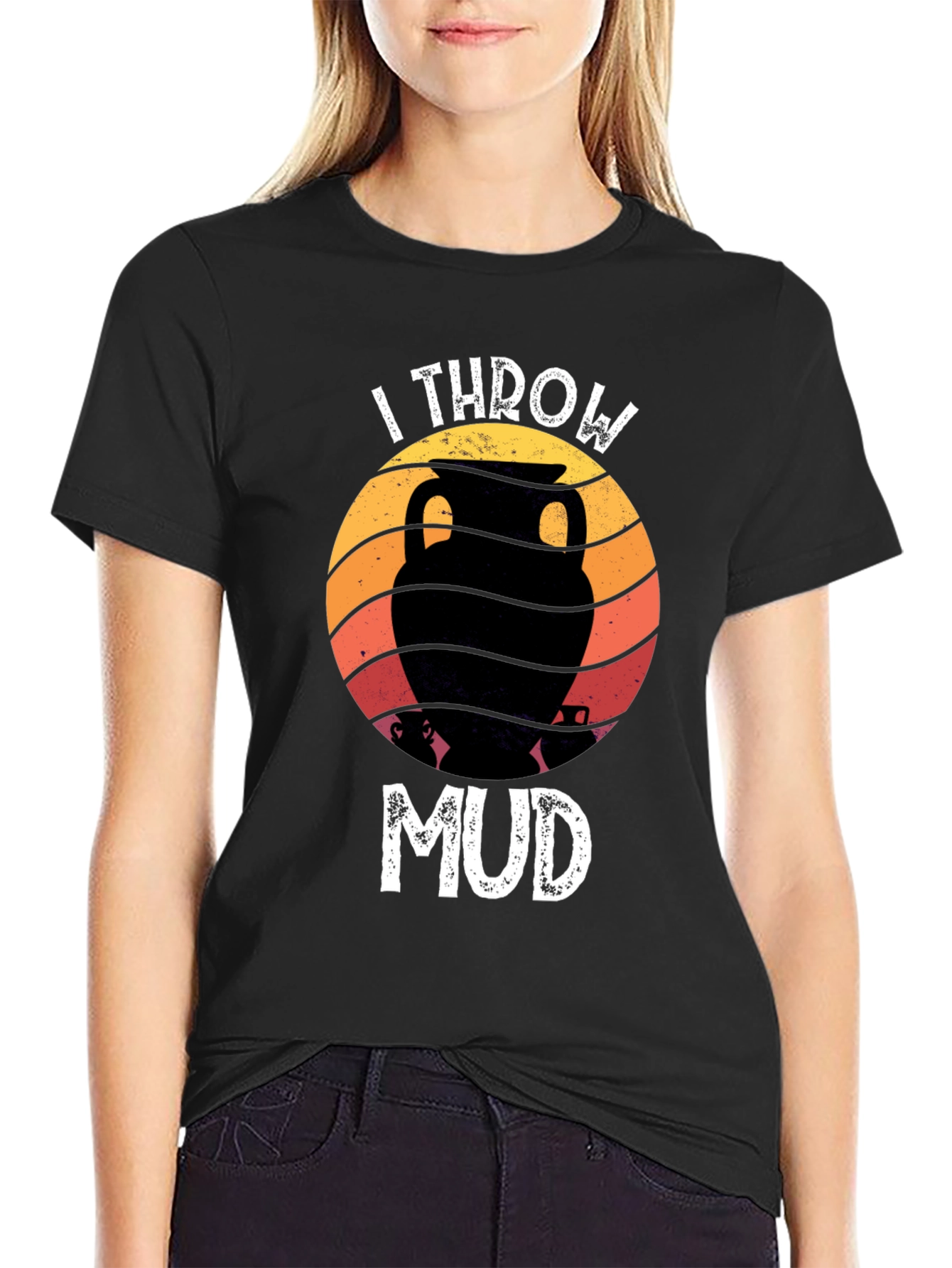 I Throw Mud Pottery T-Shirt