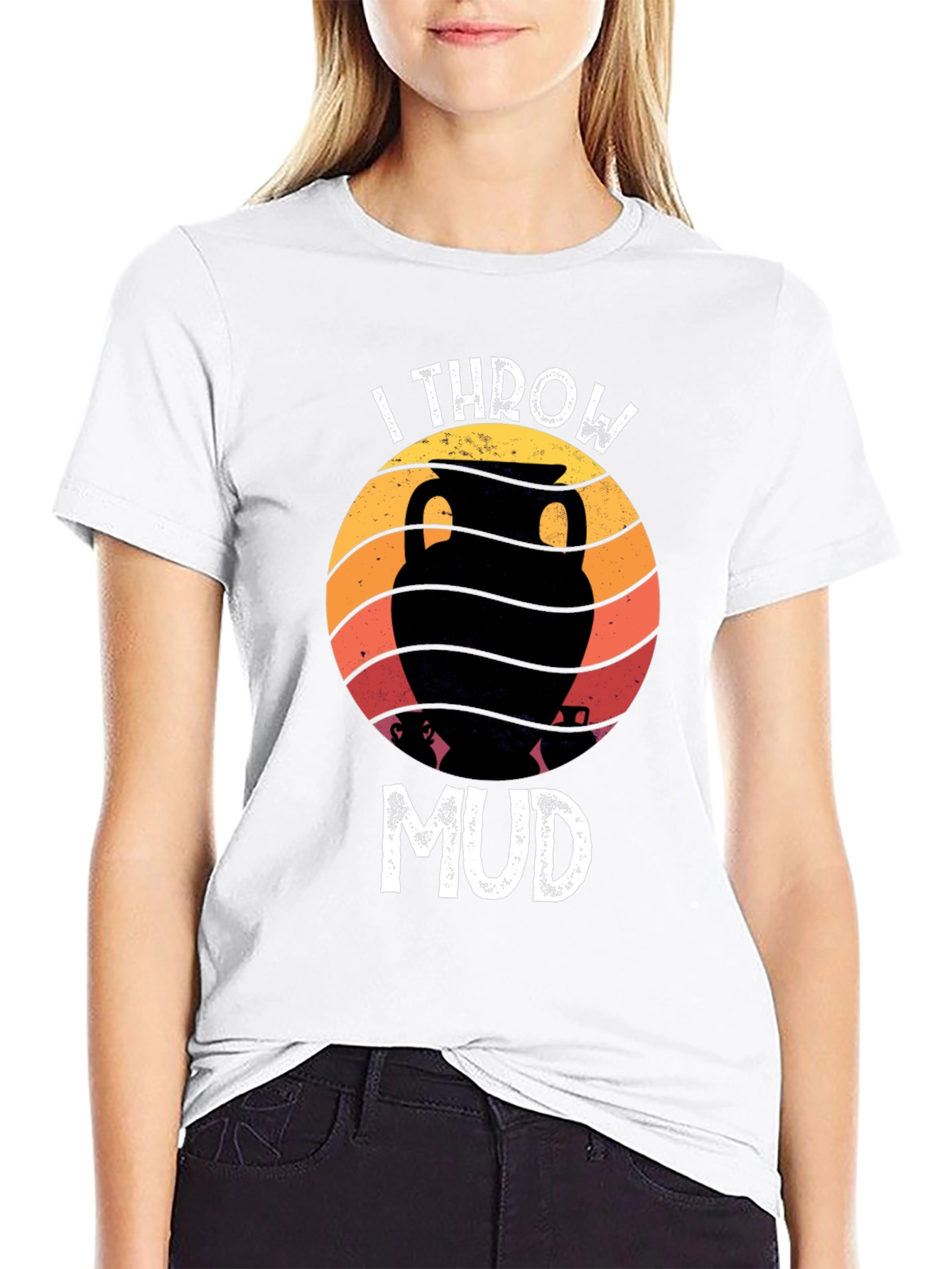 I Throw Mud Pottery T-Shirt