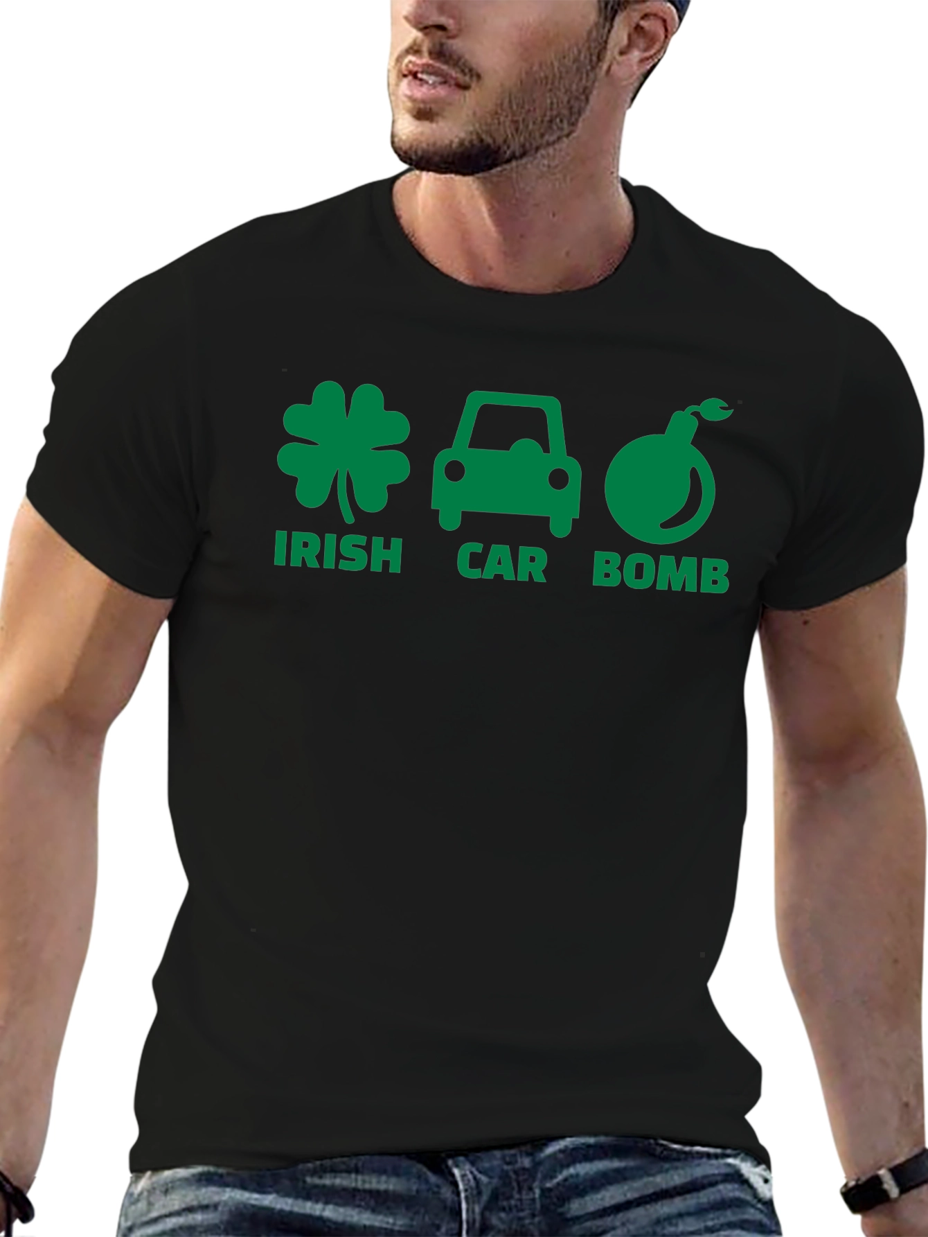 Irish Car Bomb Graphic T-Shirt St. Patricks Day