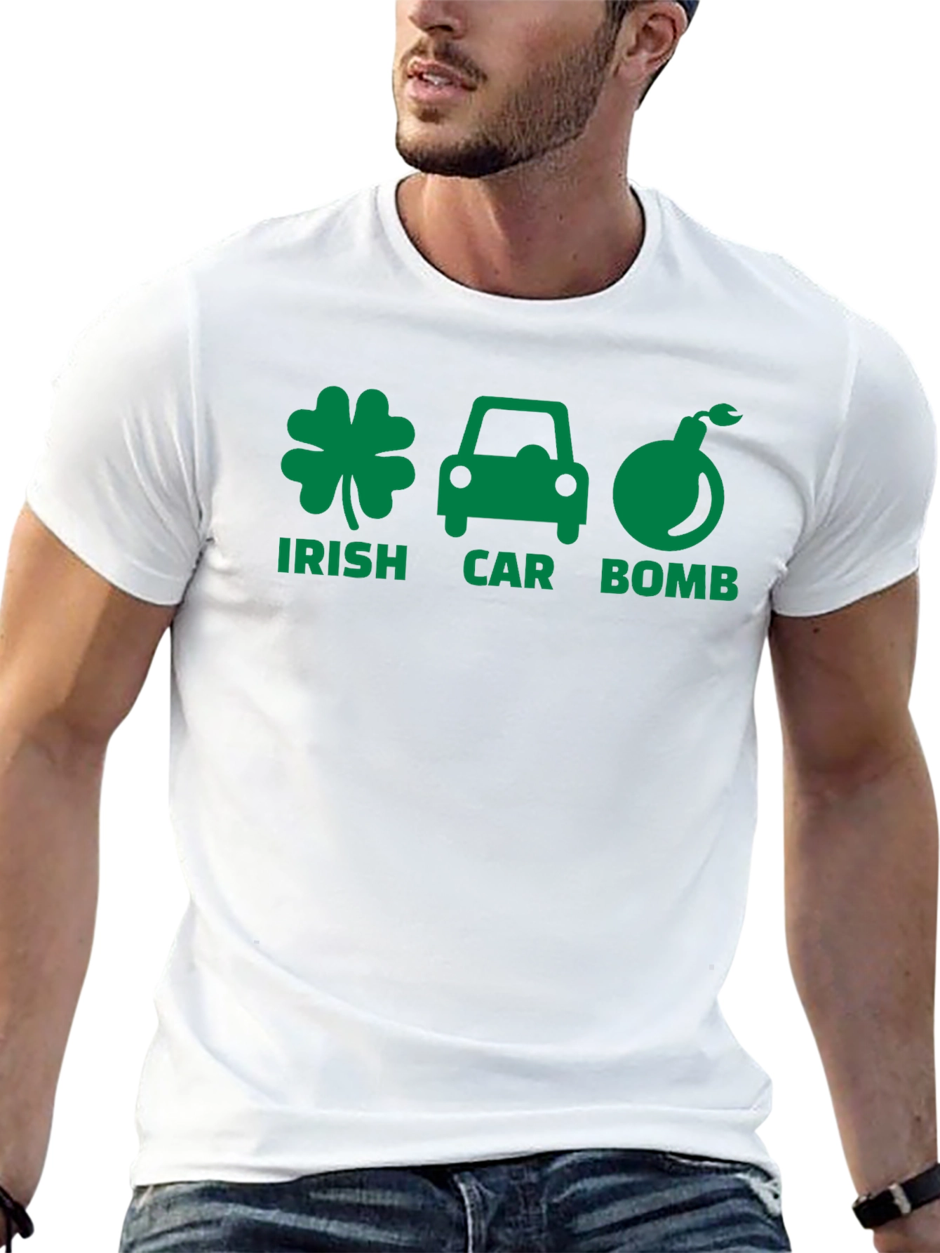 Irish Car Bomb Graphic T-Shirt St. Patricks Day