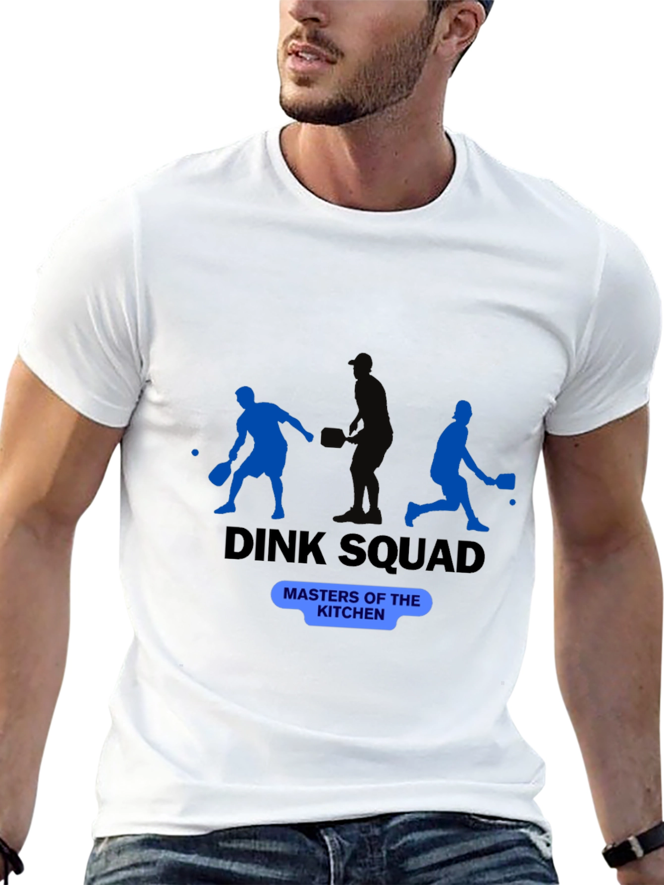 Dink Squad Pickleball T-Shirt - Masters of the Kitchen