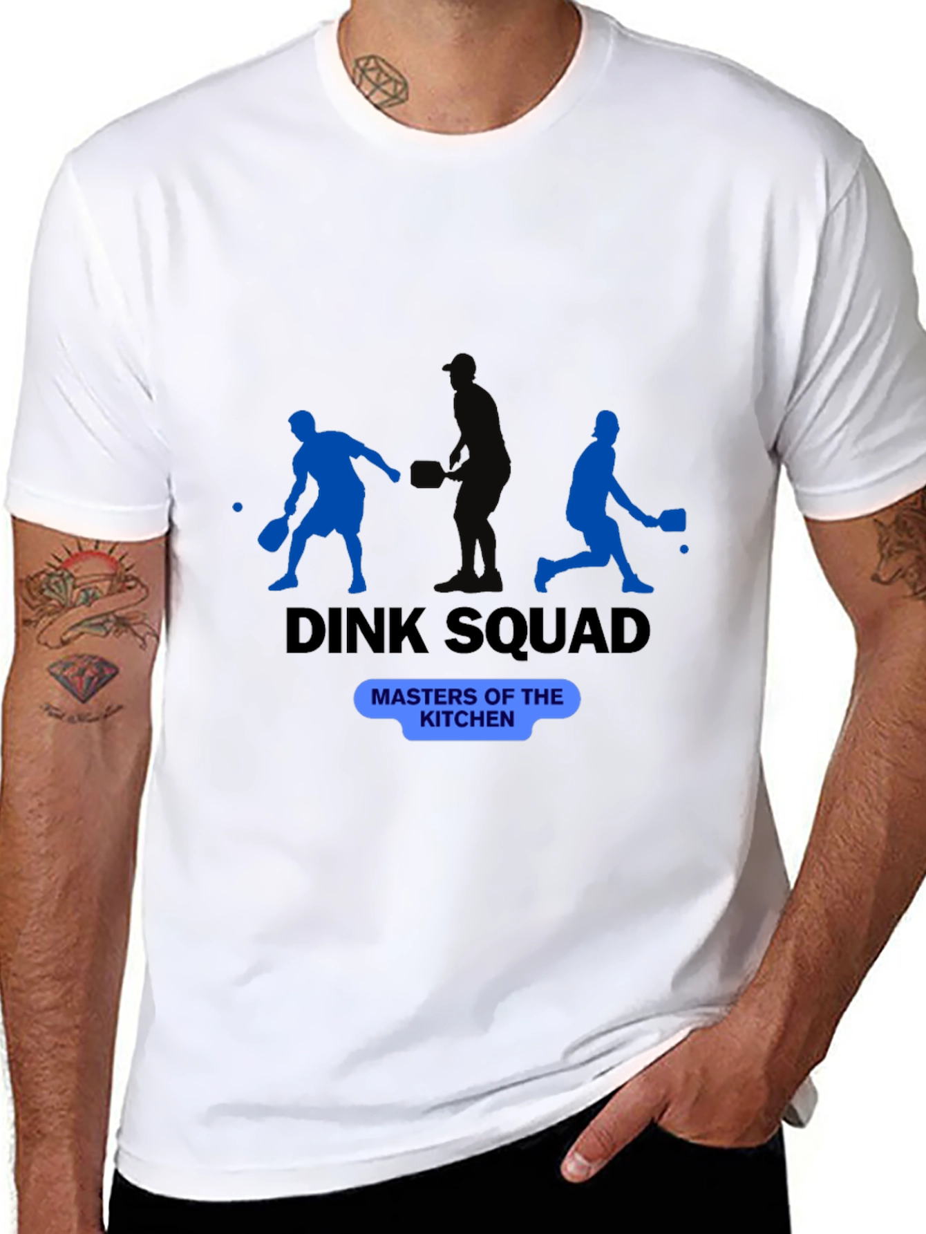 Dink Squad Pickleball T-Shirt - Masters of the Kitchen