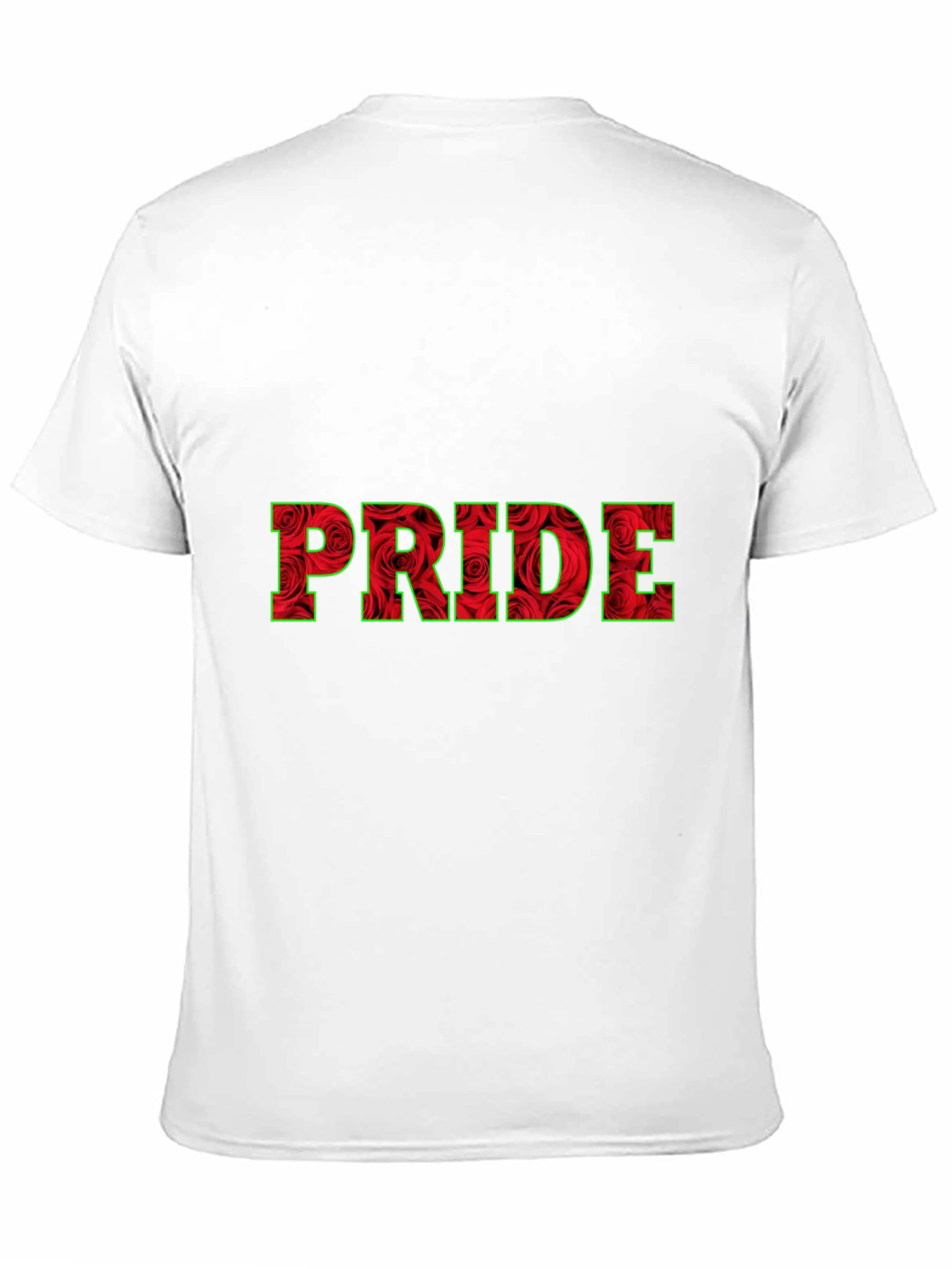 Floral Pride T-Shirt - Bold Rose Design