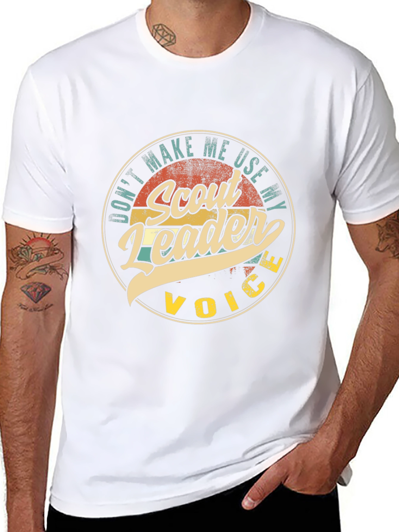 Scout Leader Graphic T-Shirt - Funny Camping Tee