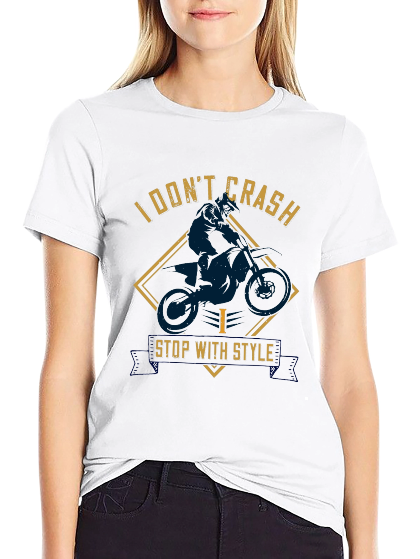 I Dont Crash I Stop With Style T-Shirt
