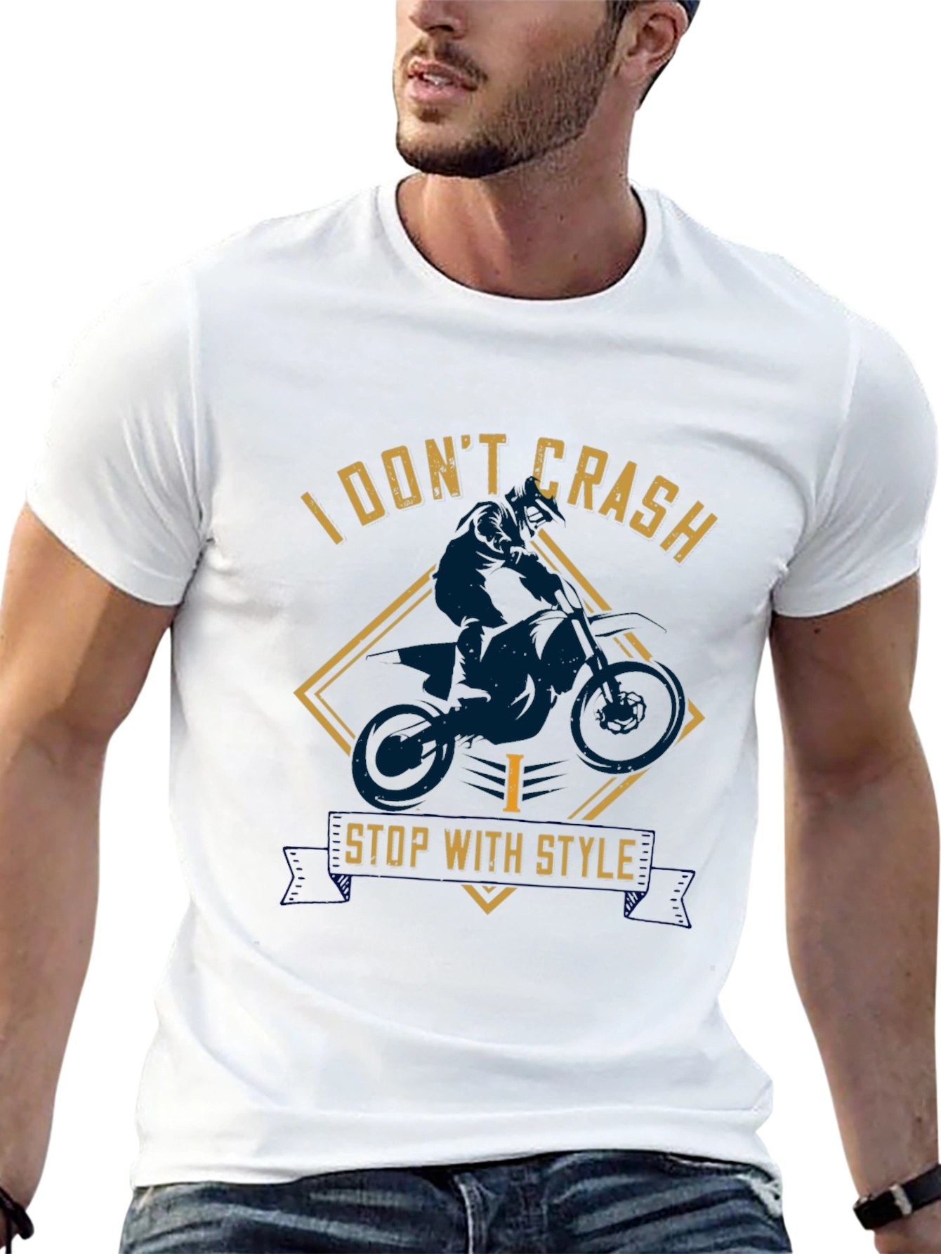 I Dont Crash I Stop With Style T-Shirt