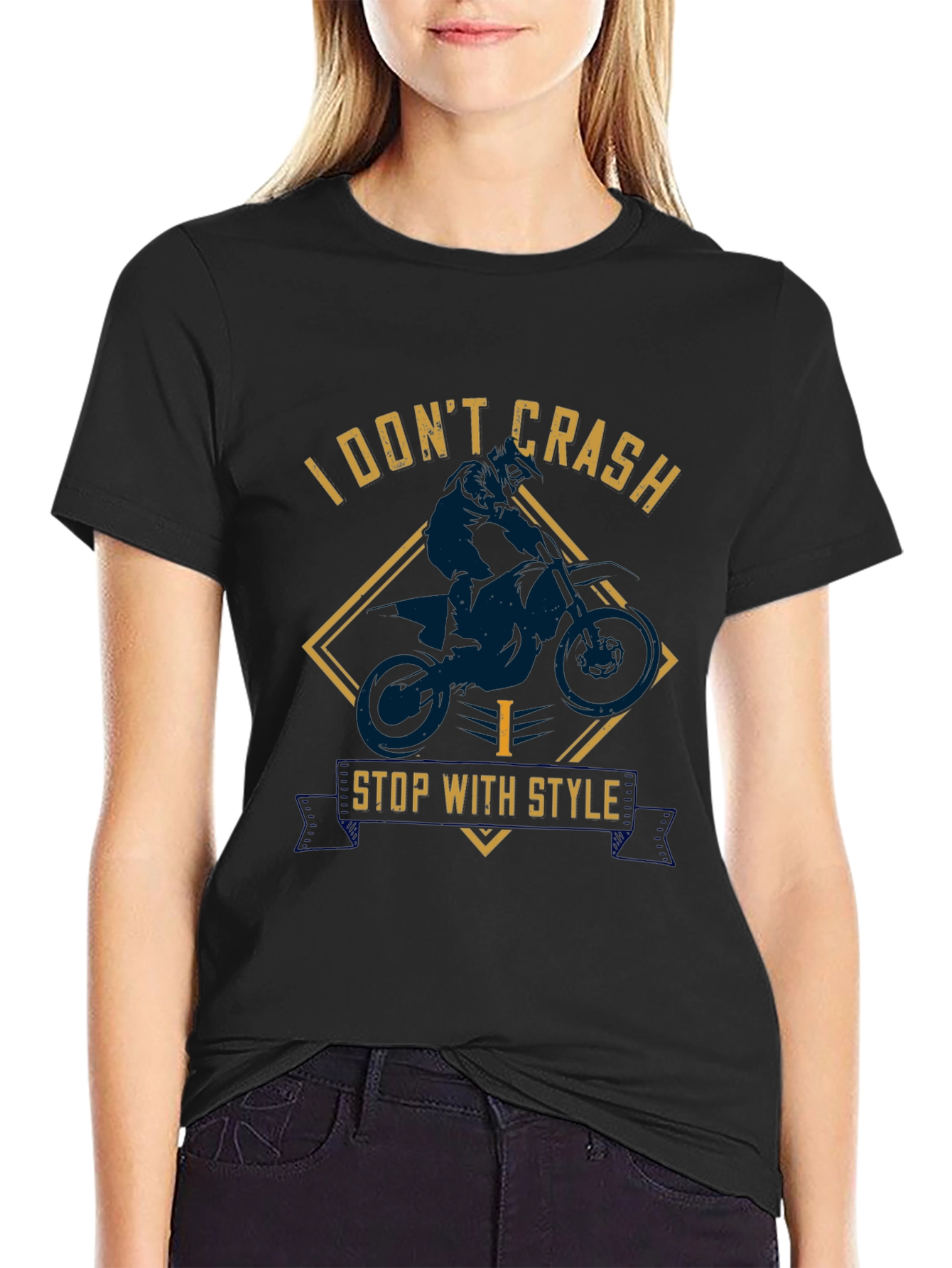 I Dont Crash I Stop With Style T-Shirt