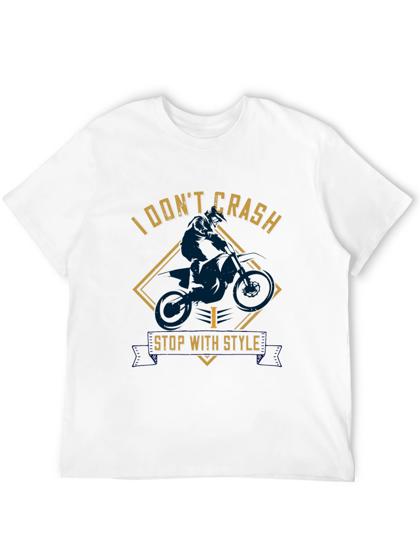 I Dont Crash I Stop With Style T-Shirt