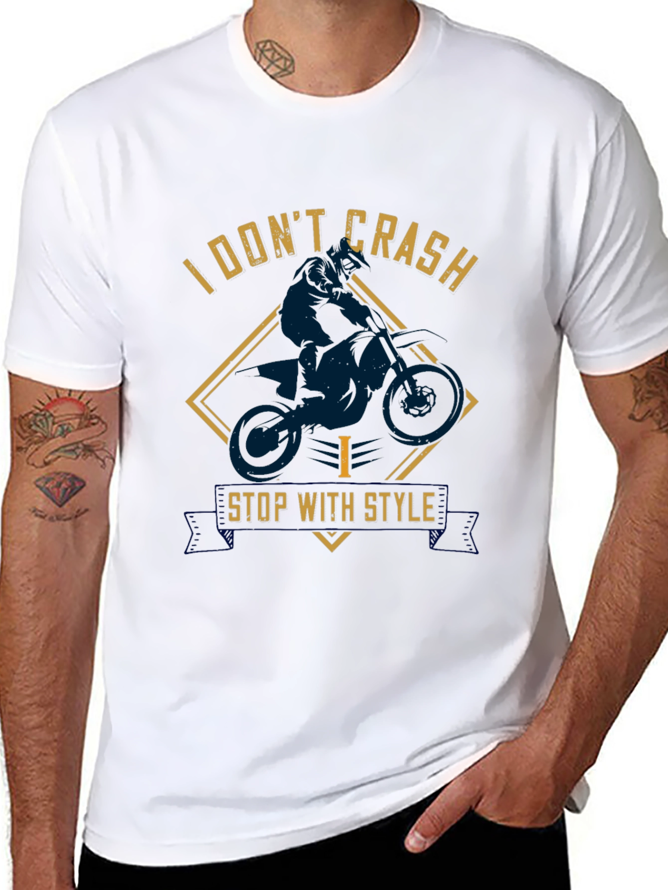 I Dont Crash I Stop With Style T-Shirt