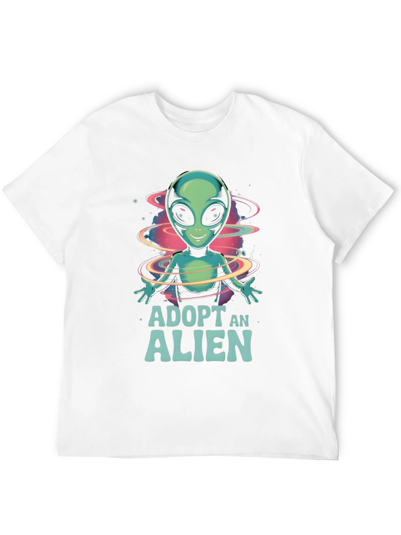 Adopt An Alien Graphic T-Shirt