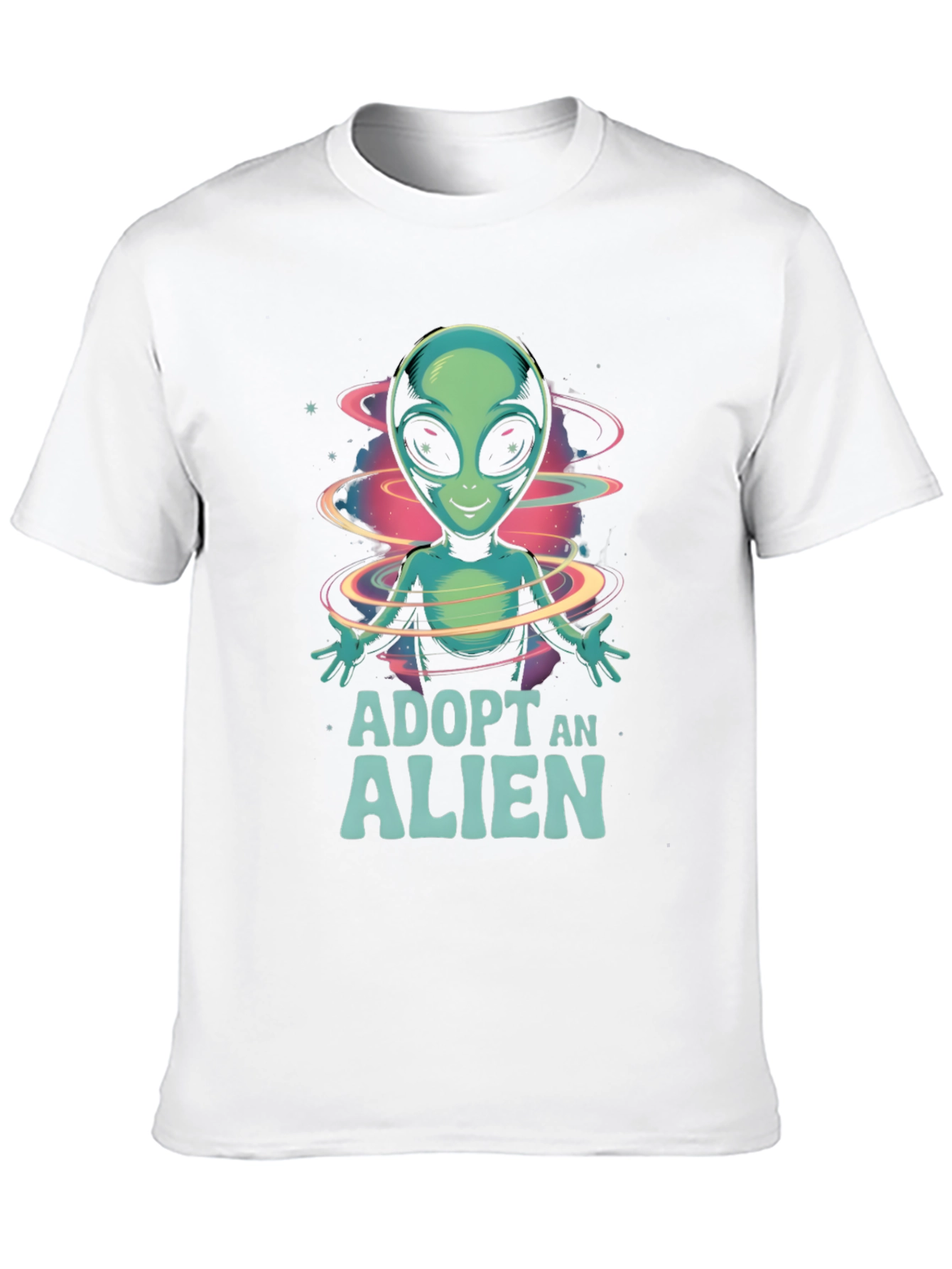 Adopt An Alien Graphic T-Shirt