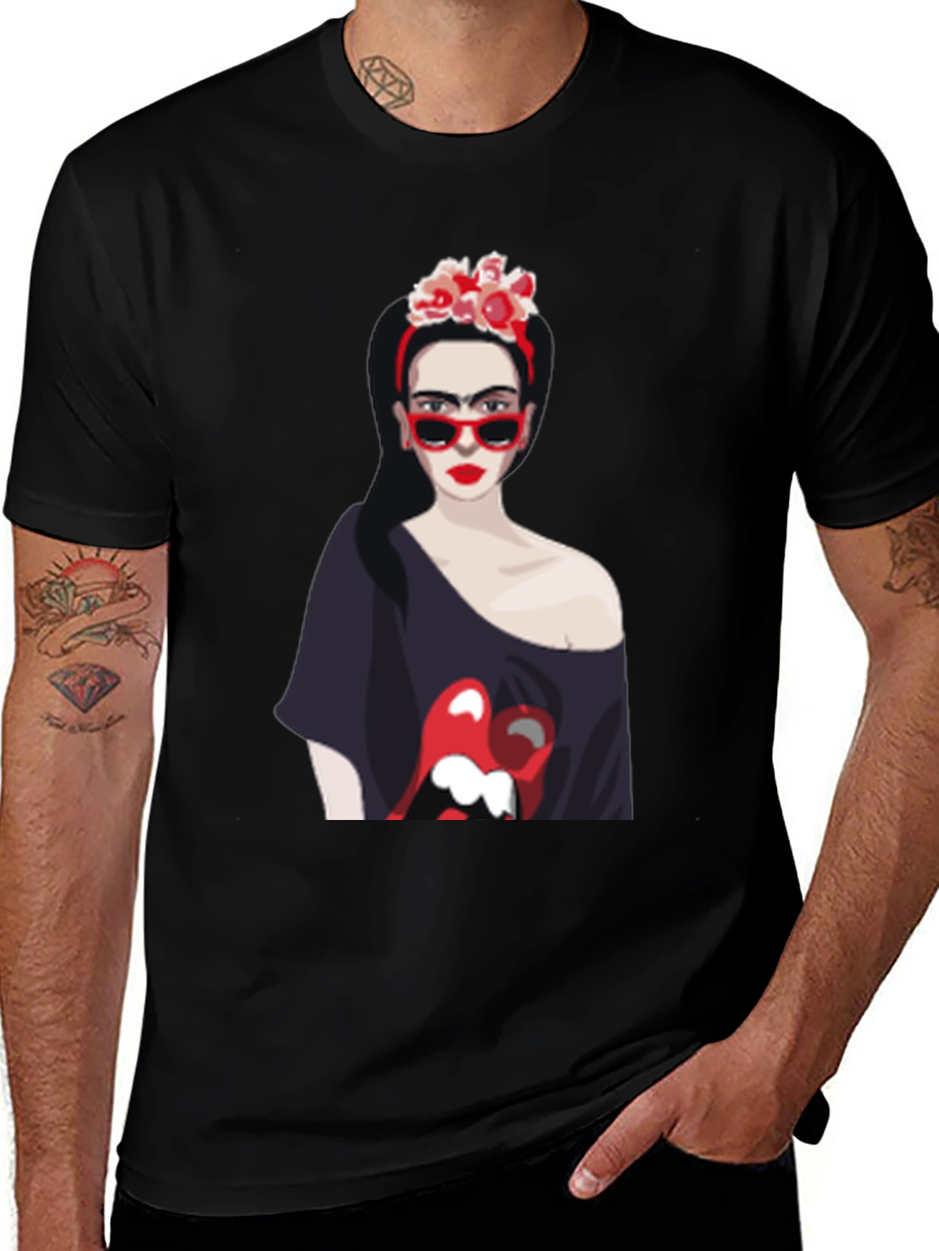 Frida Kahlo Graphic Tee - Artistic Statement Shirt