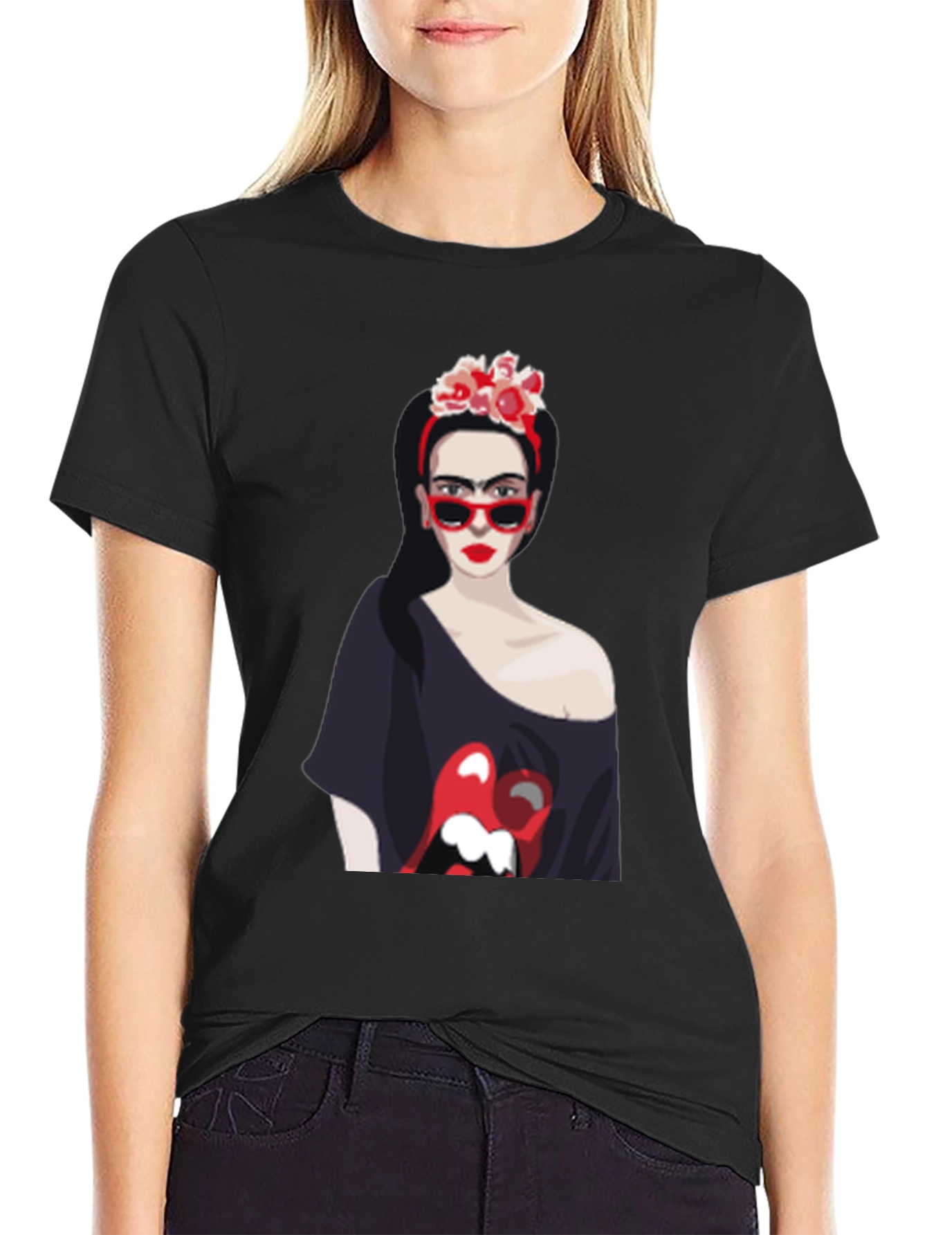 Frida Kahlo Graphic Tee - Artistic Statement Shirt