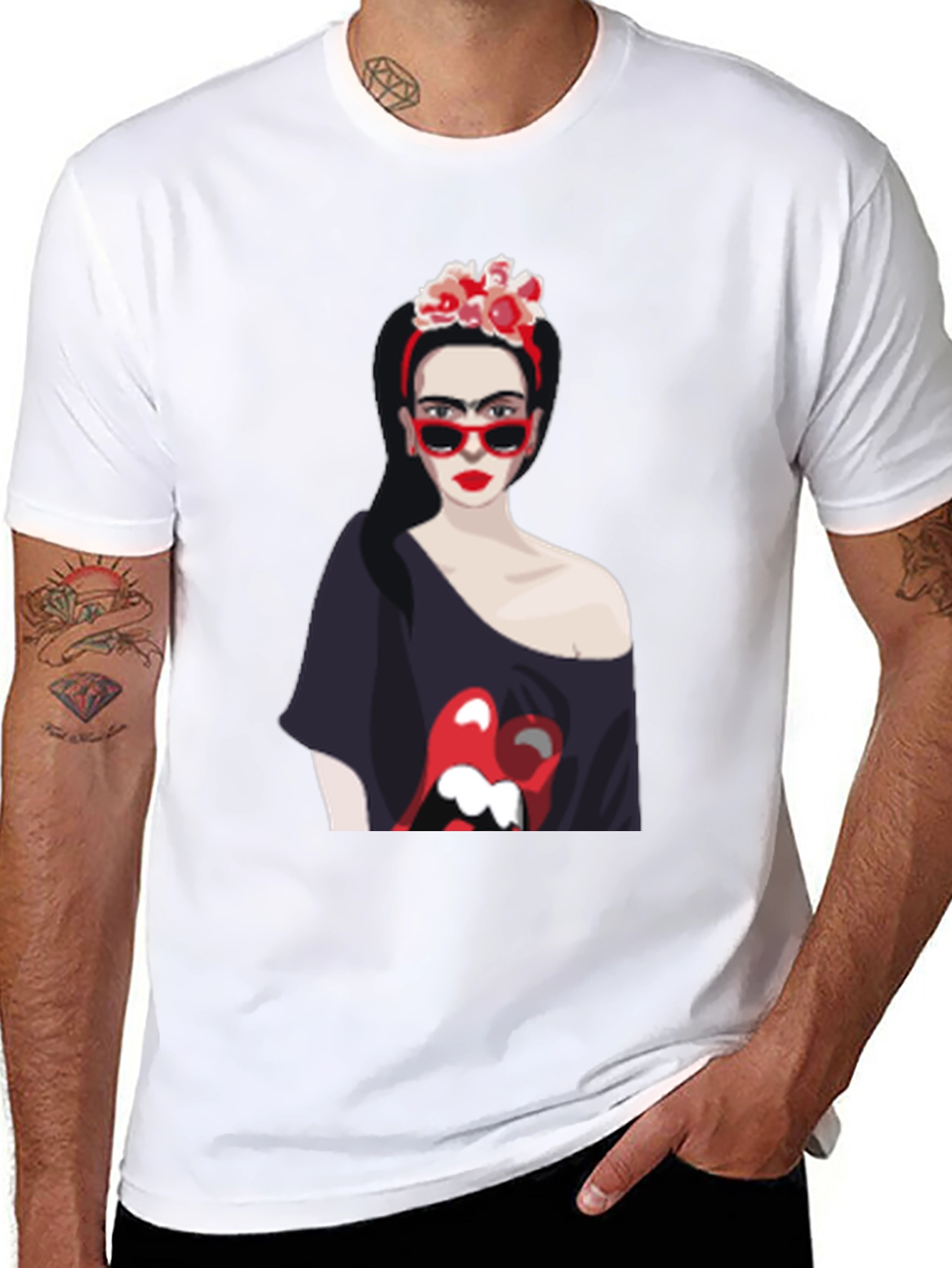 Frida Kahlo Graphic Tee - Artistic Statement Shirt