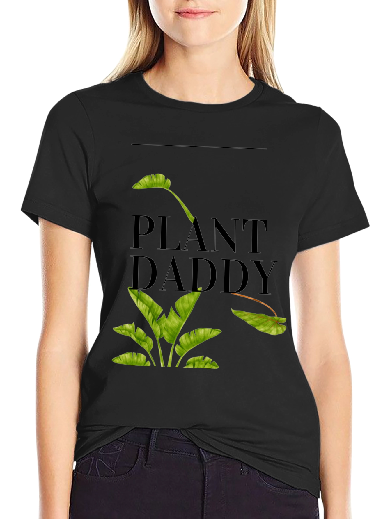 Plant Daddy Graphic T-Shirt - Black