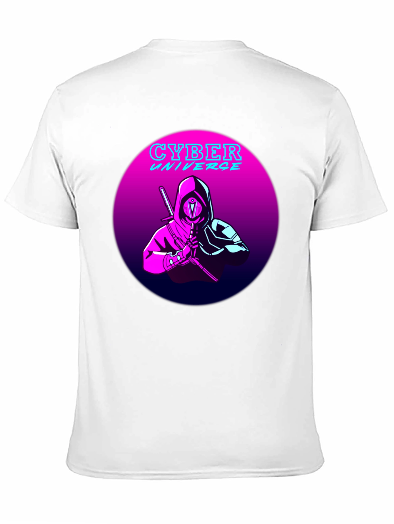 Cyber Universe Ninja T-Shirt - Retro Style