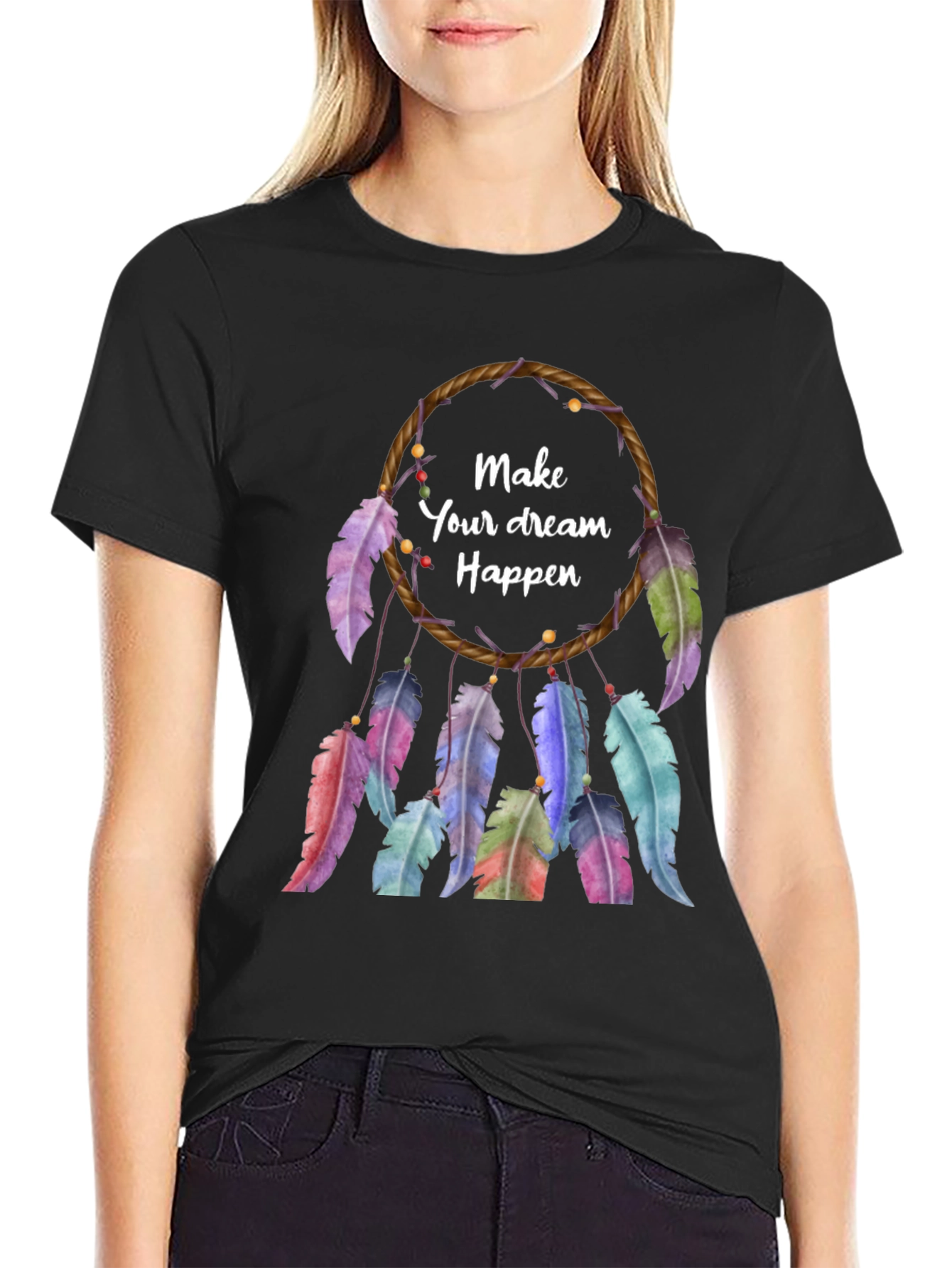 Dream Catcher Graphic Tee - Make Your Dreams Happen!