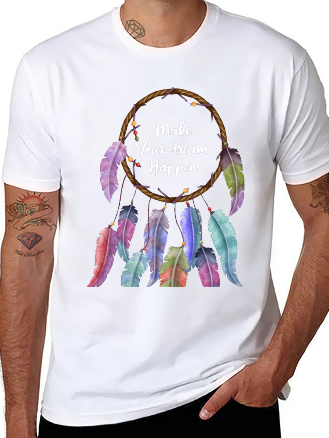 Dream Catcher Graphic Tee - Make Your Dreams Happen!