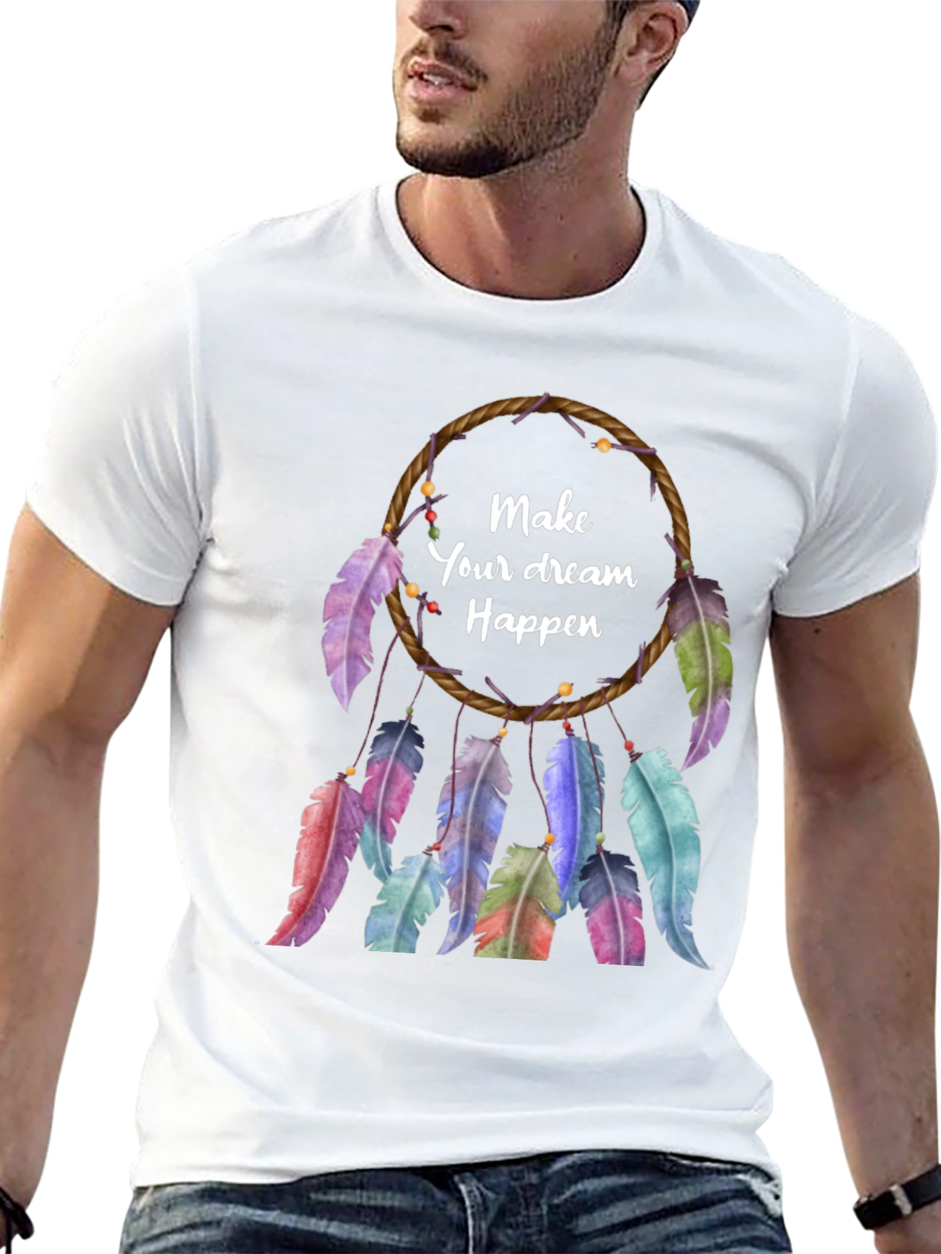Dream Catcher Graphic Tee - Make Your Dreams Happen!