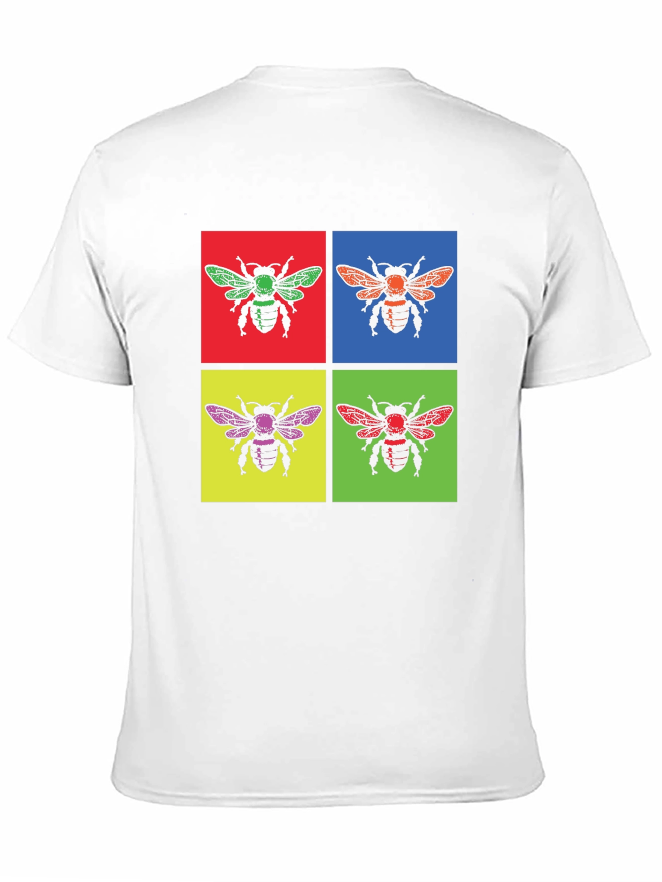 Retro Bee Pop Art Graphic Tee