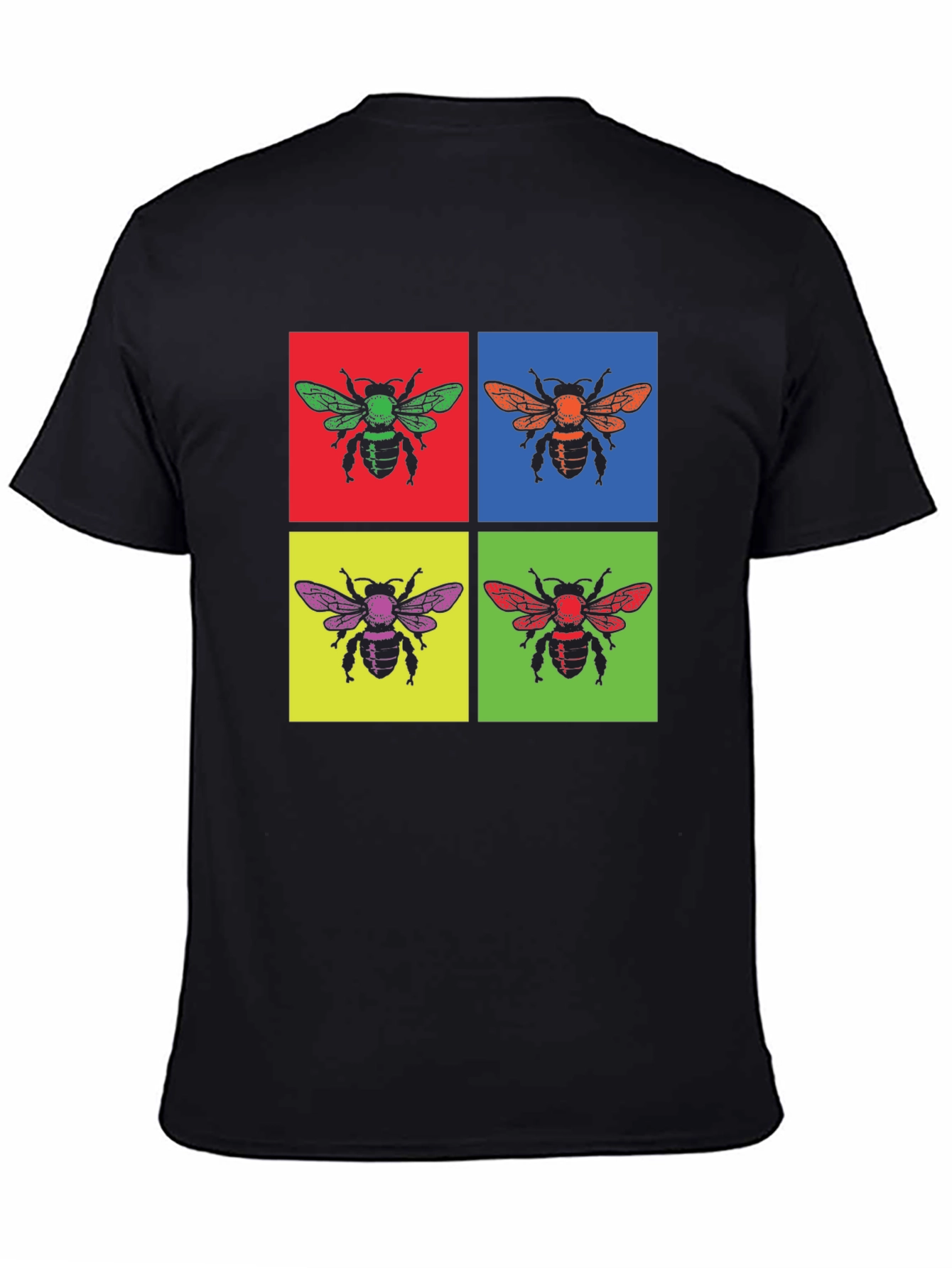 Retro Bee Pop Art Graphic Tee