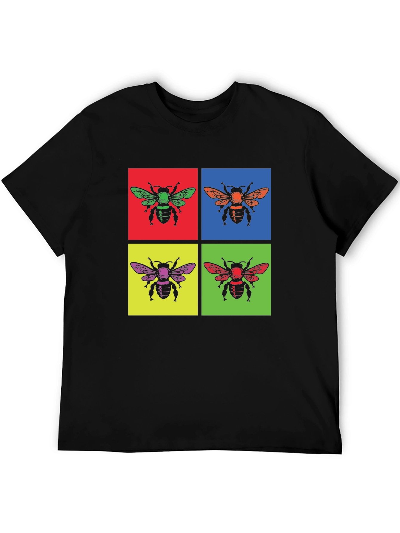 Retro Bee Pop Art Graphic Tee