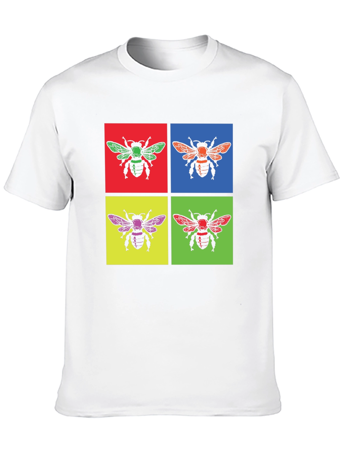 Retro Bee Pop Art Graphic Tee