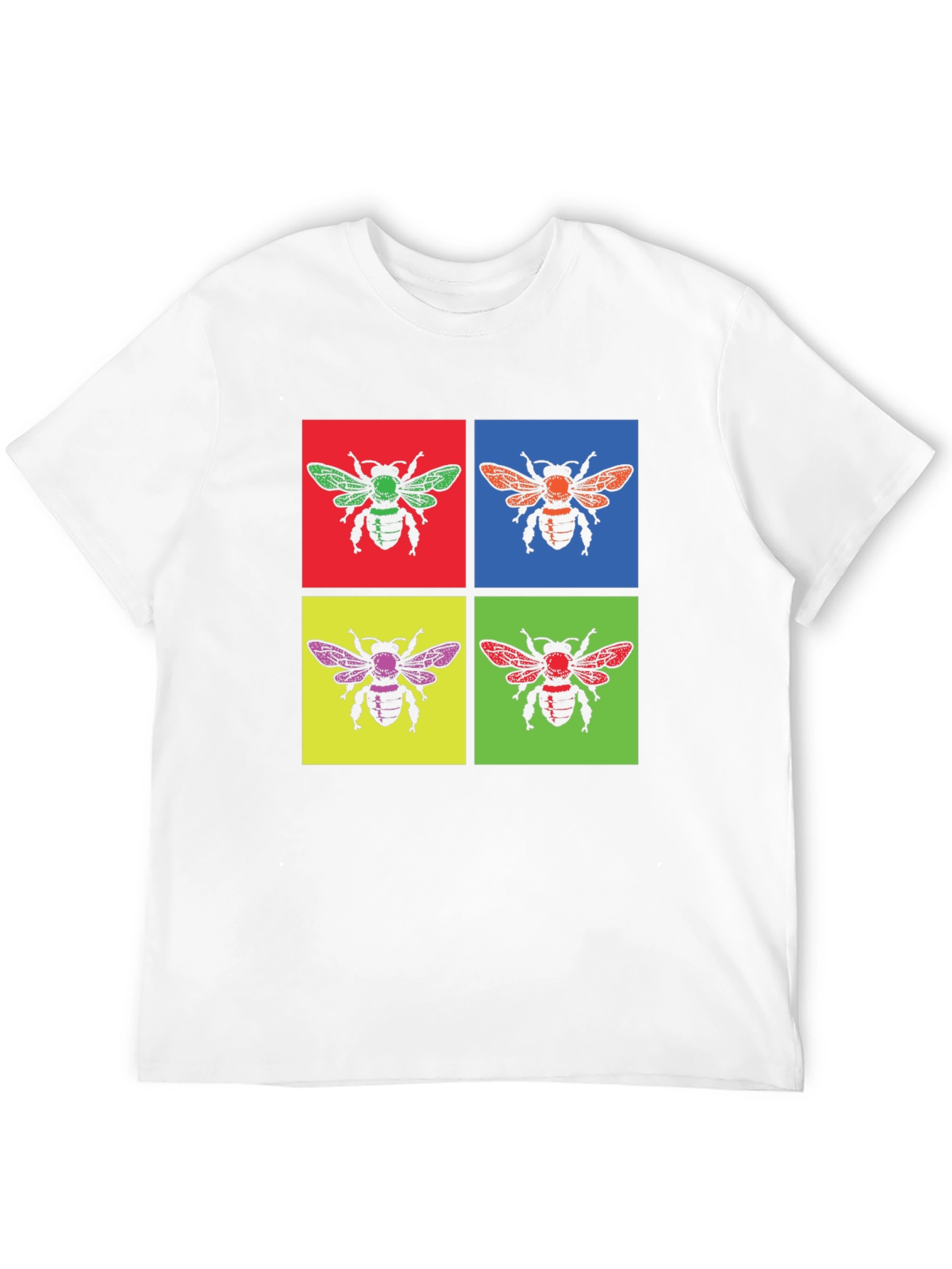 Retro Bee Pop Art Graphic Tee