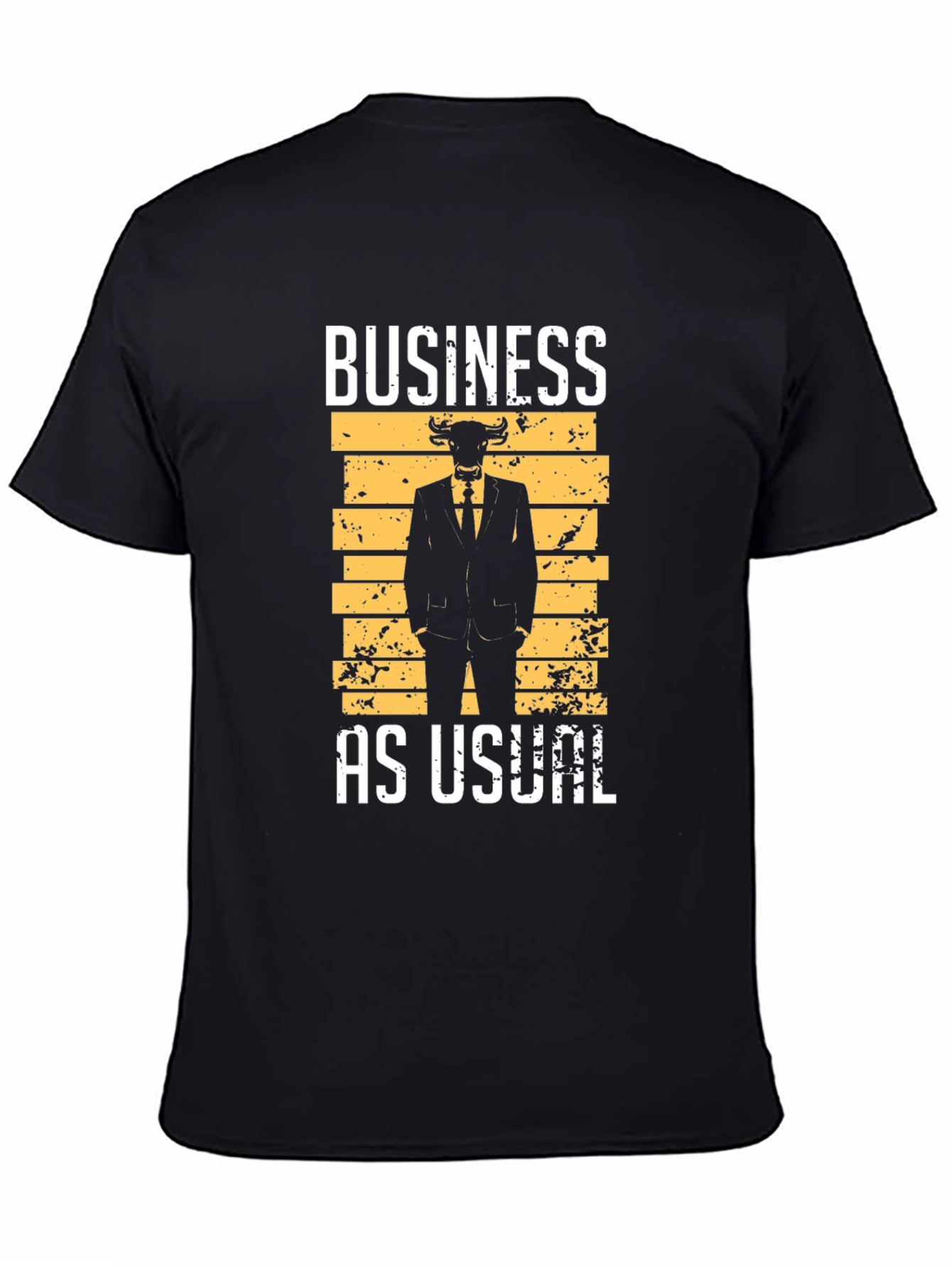 Business As Usual Bull T-Shirt