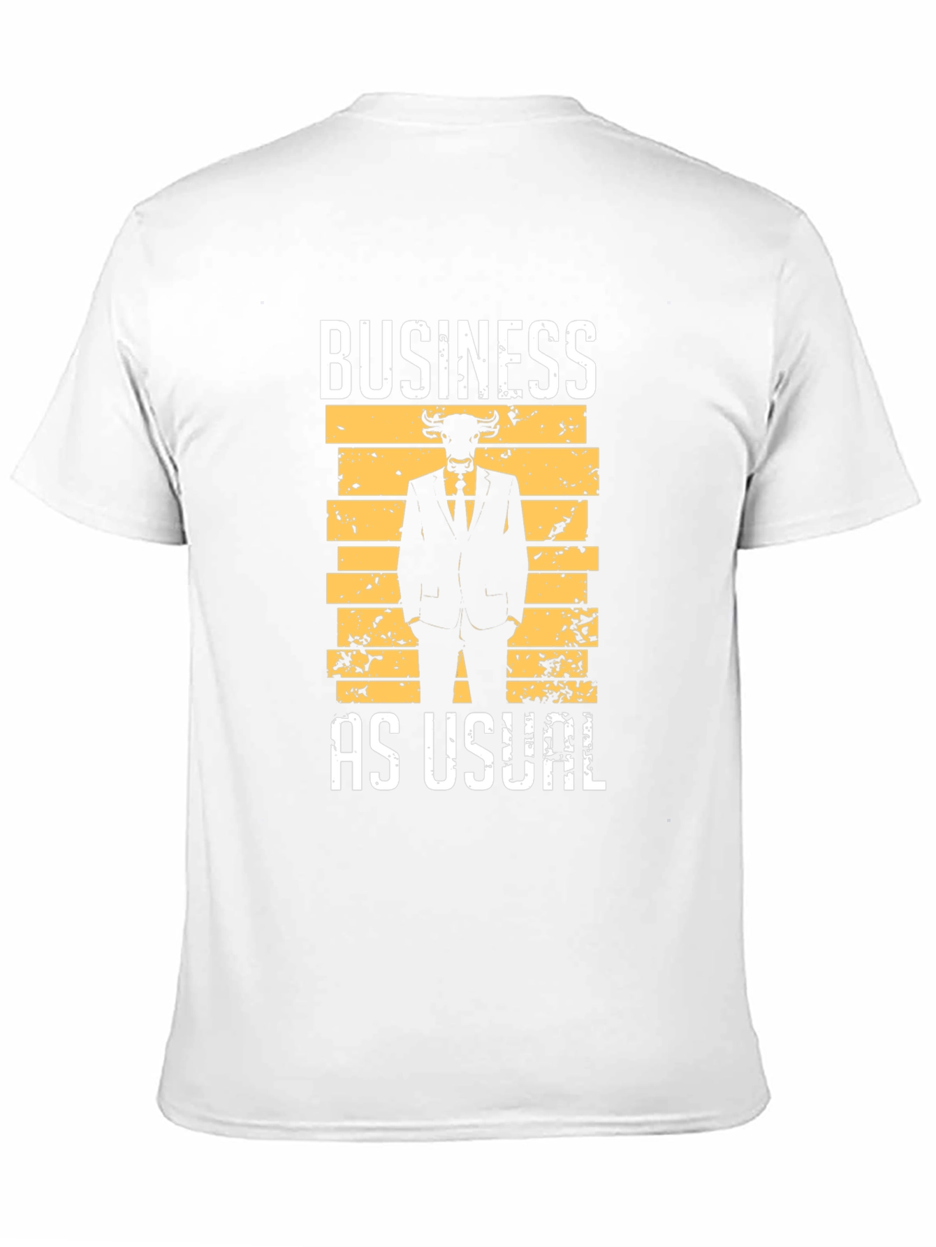 Business As Usual Bull T-Shirt