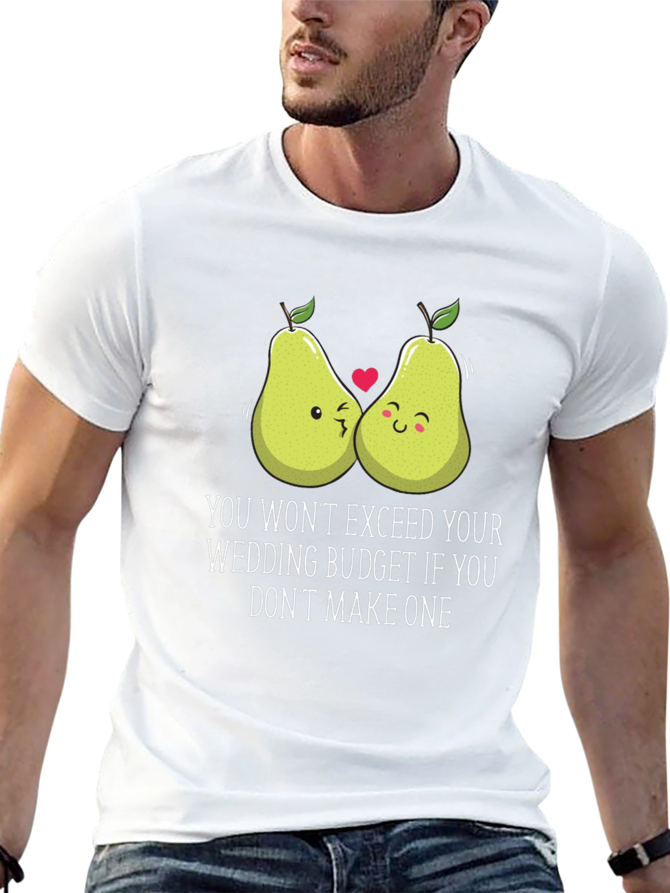 Funny Pear Wedding Budget T-Shirt