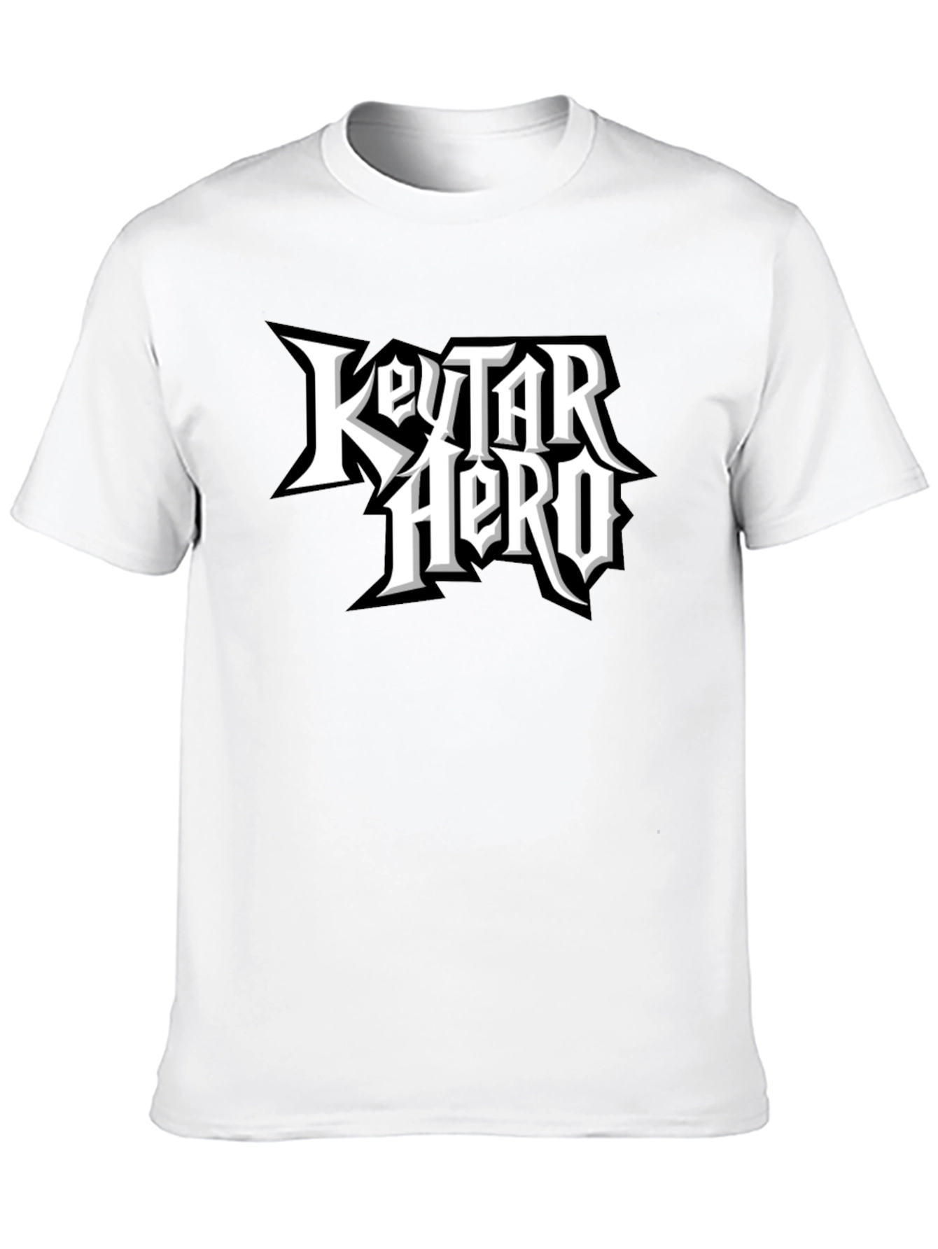 Keytar Hero Black T-Shirt - Music Gaming Tee