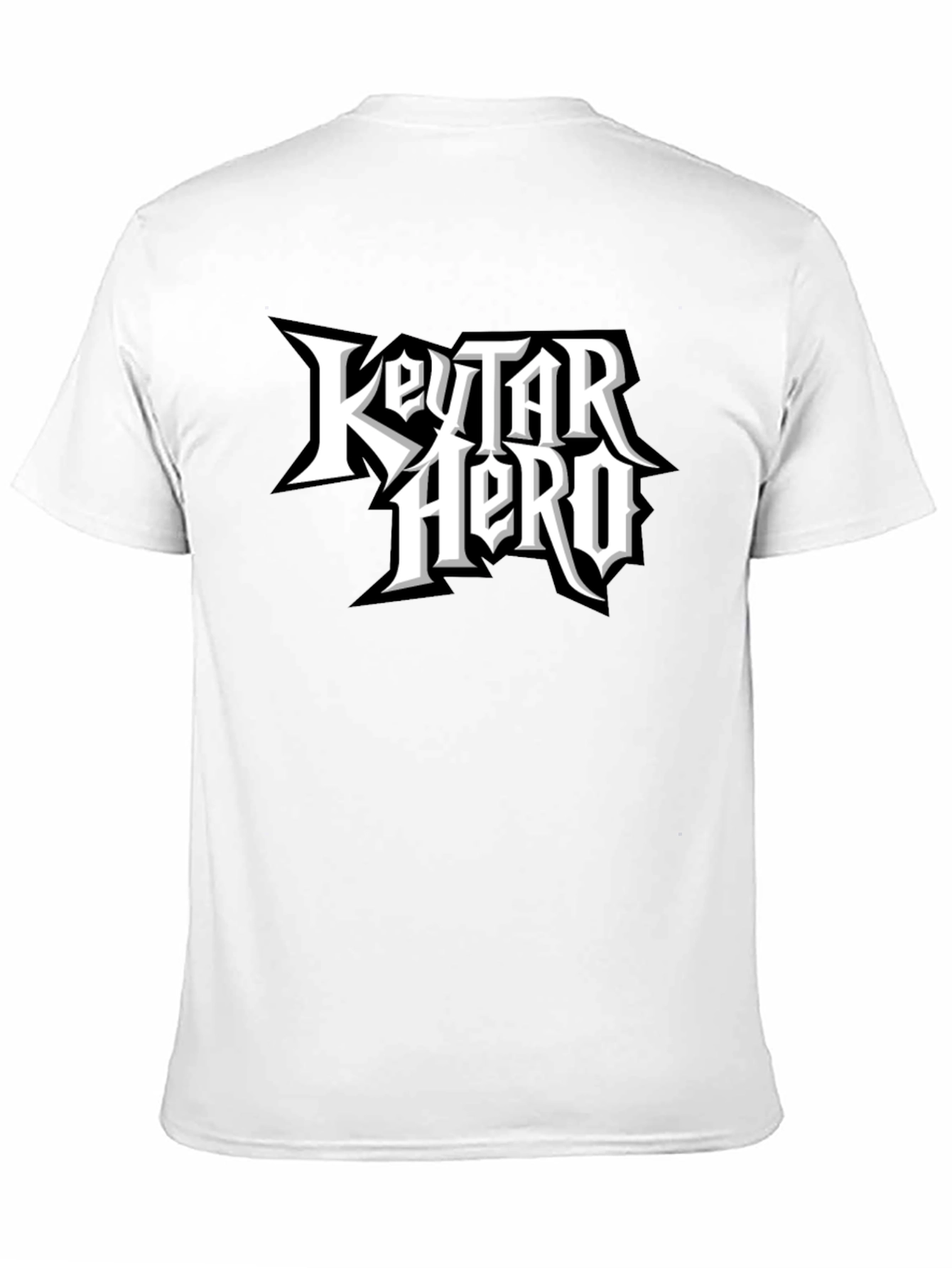 Keytar Hero Black T-Shirt - Music Gaming Tee