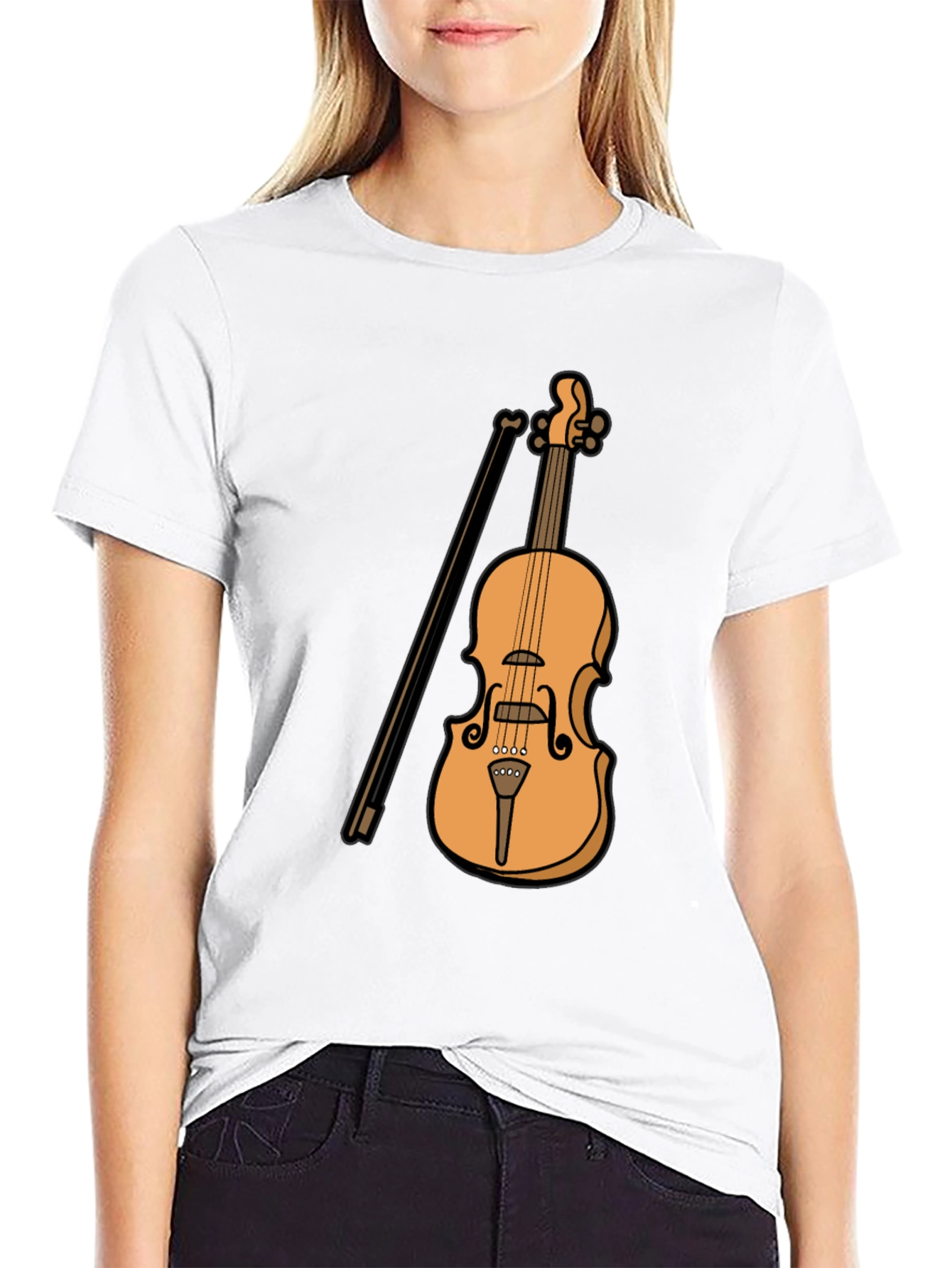Violin T-Shirt - Music Lovers Tee