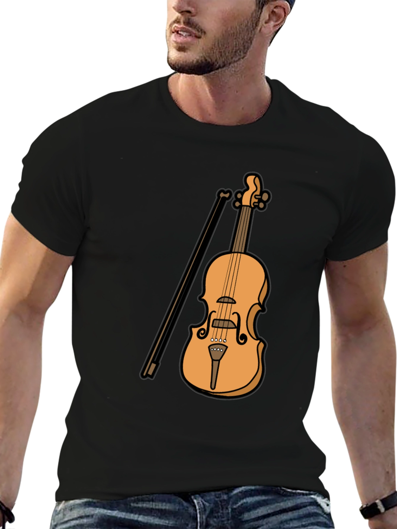 Violin T-Shirt - Music Lovers Tee