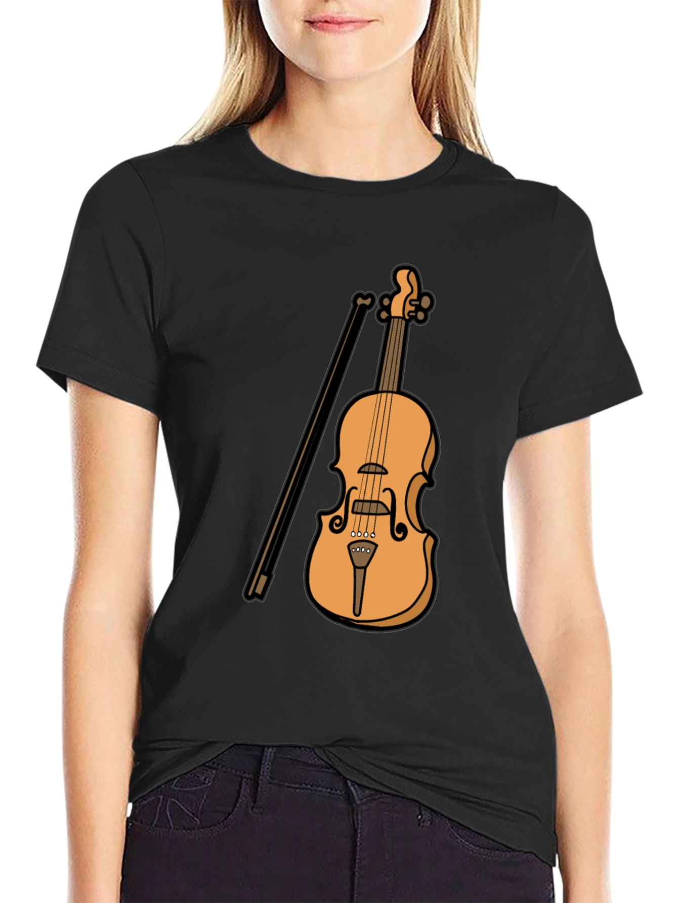 Violin T-Shirt - Music Lovers Tee