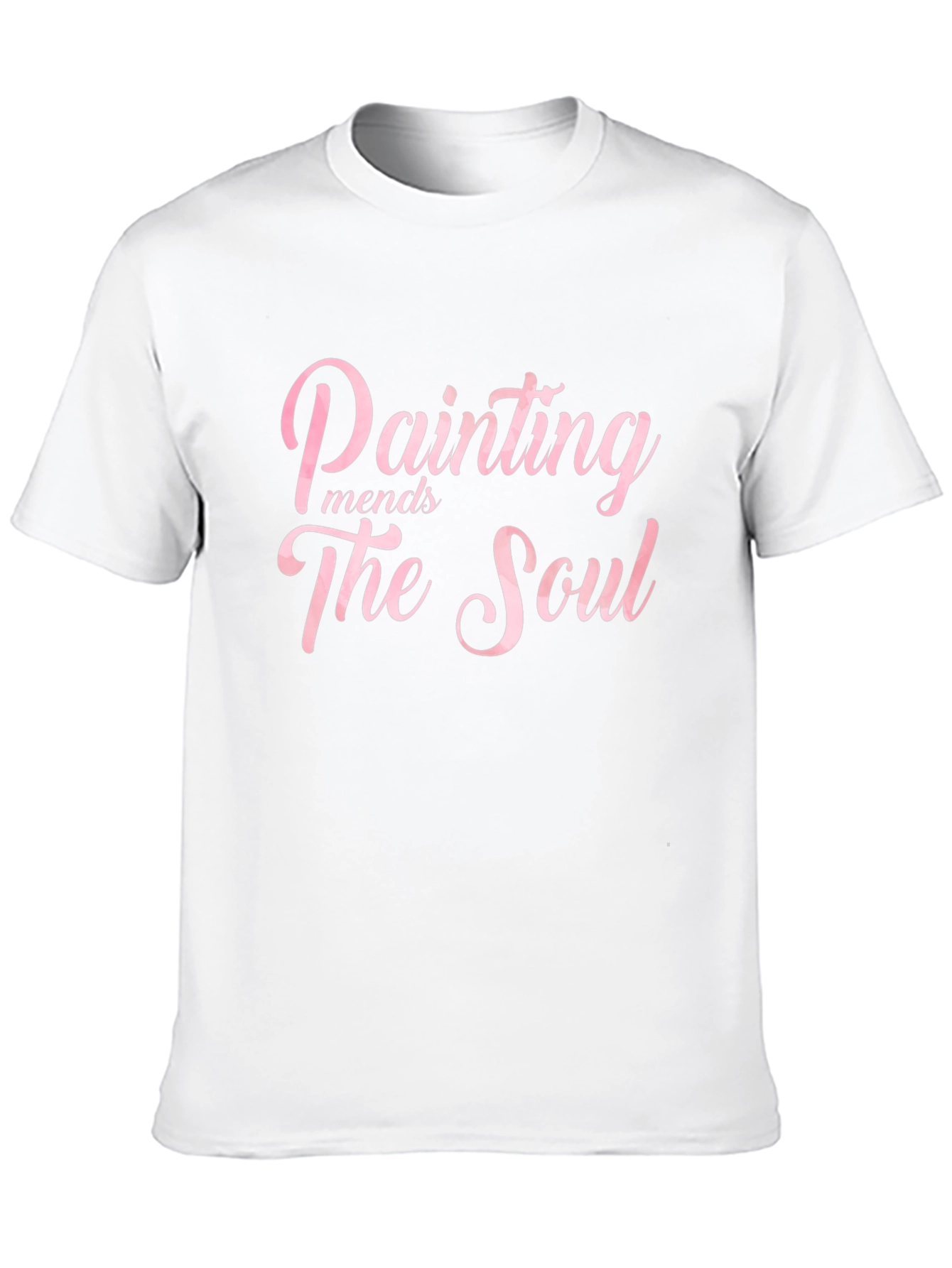Painting Mends The Soul Black T-Shirt