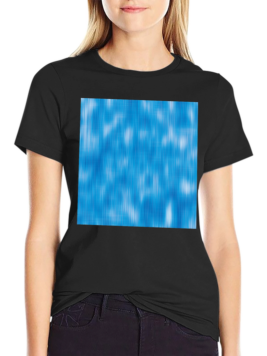 Abstract Blue Pattern T-Shirt