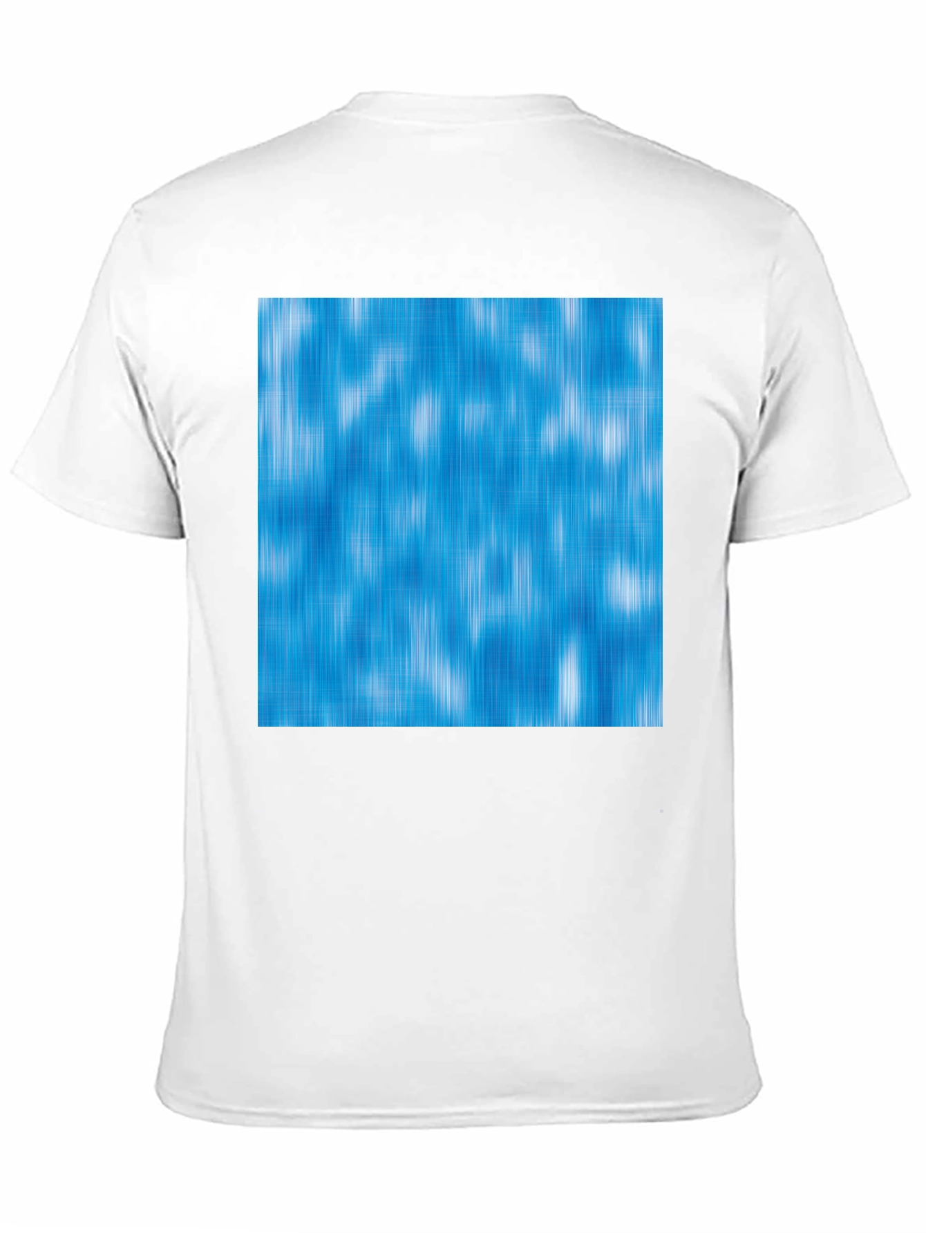 Abstract Blue Pattern T-Shirt