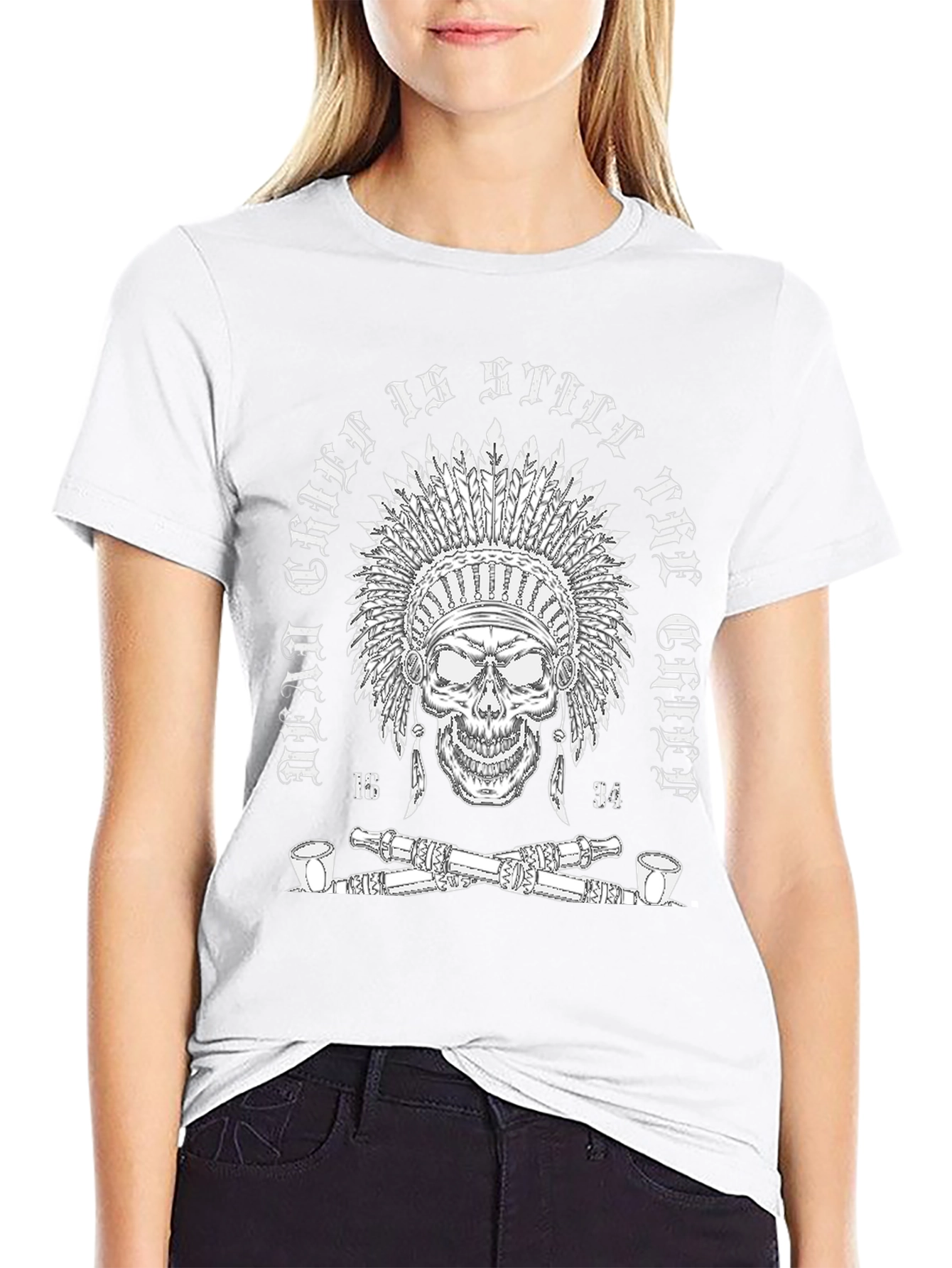 Chief Skull Graphic Tee