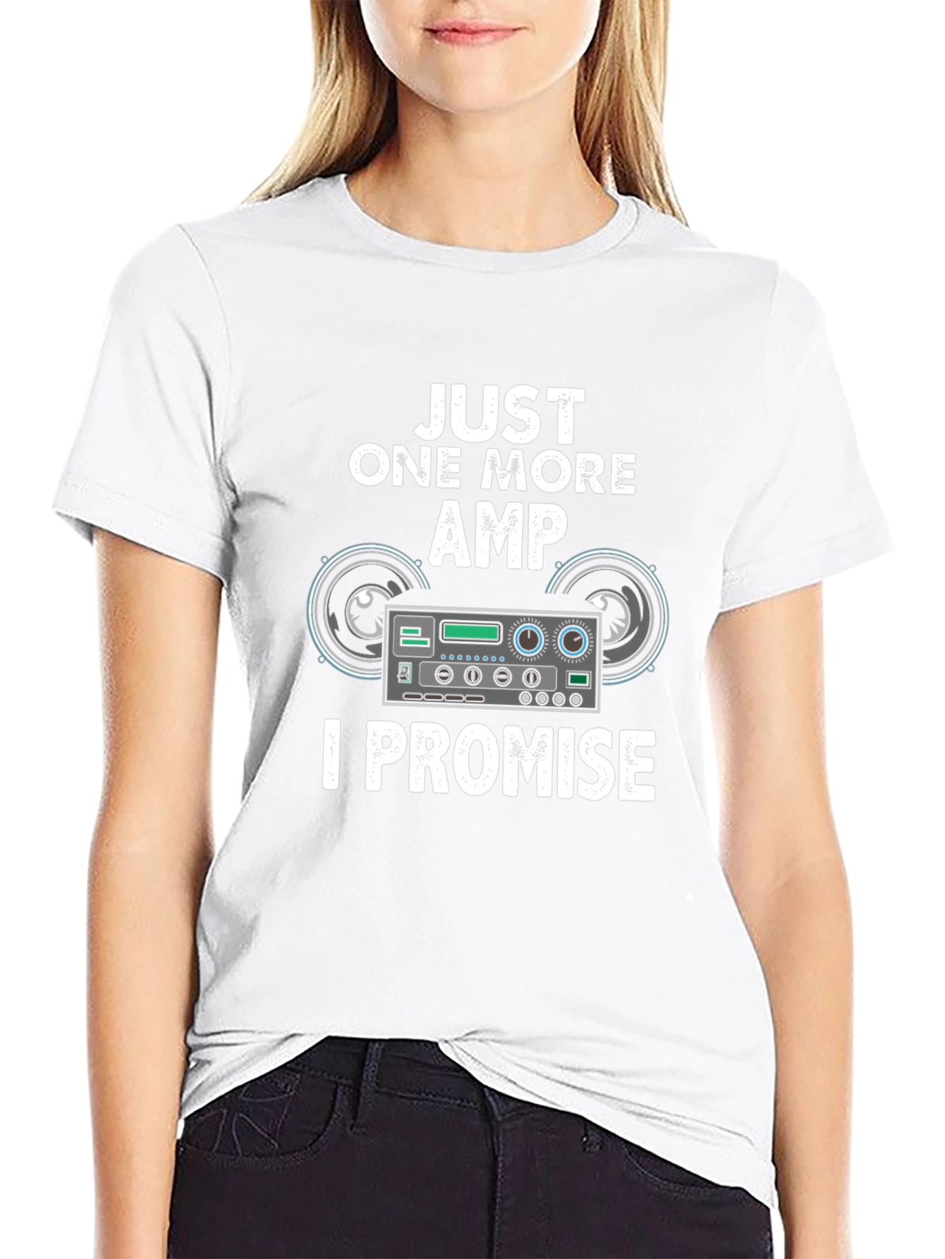 Just One More Amp T-Shirt Music Lover Tee