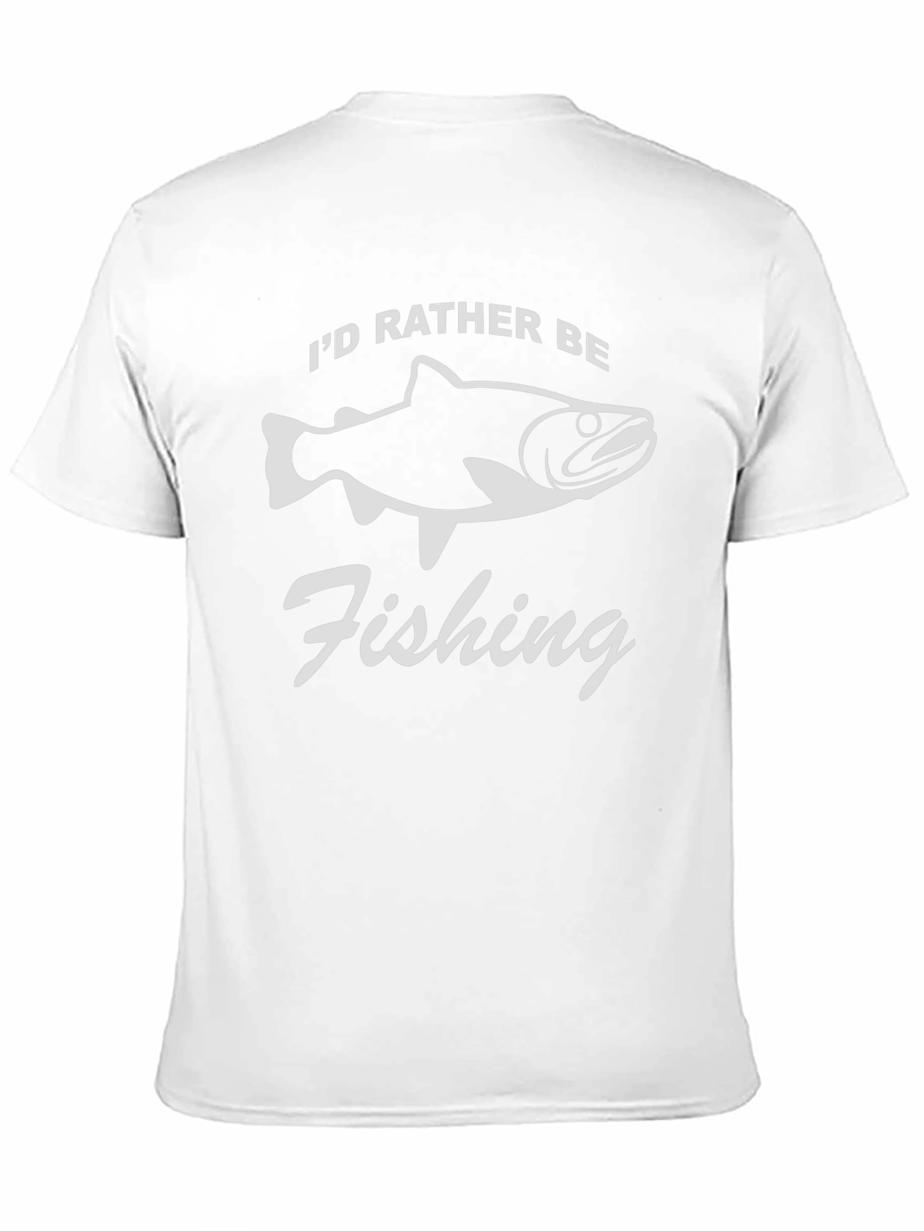 Id Rather Be Fishing Graphic Tee